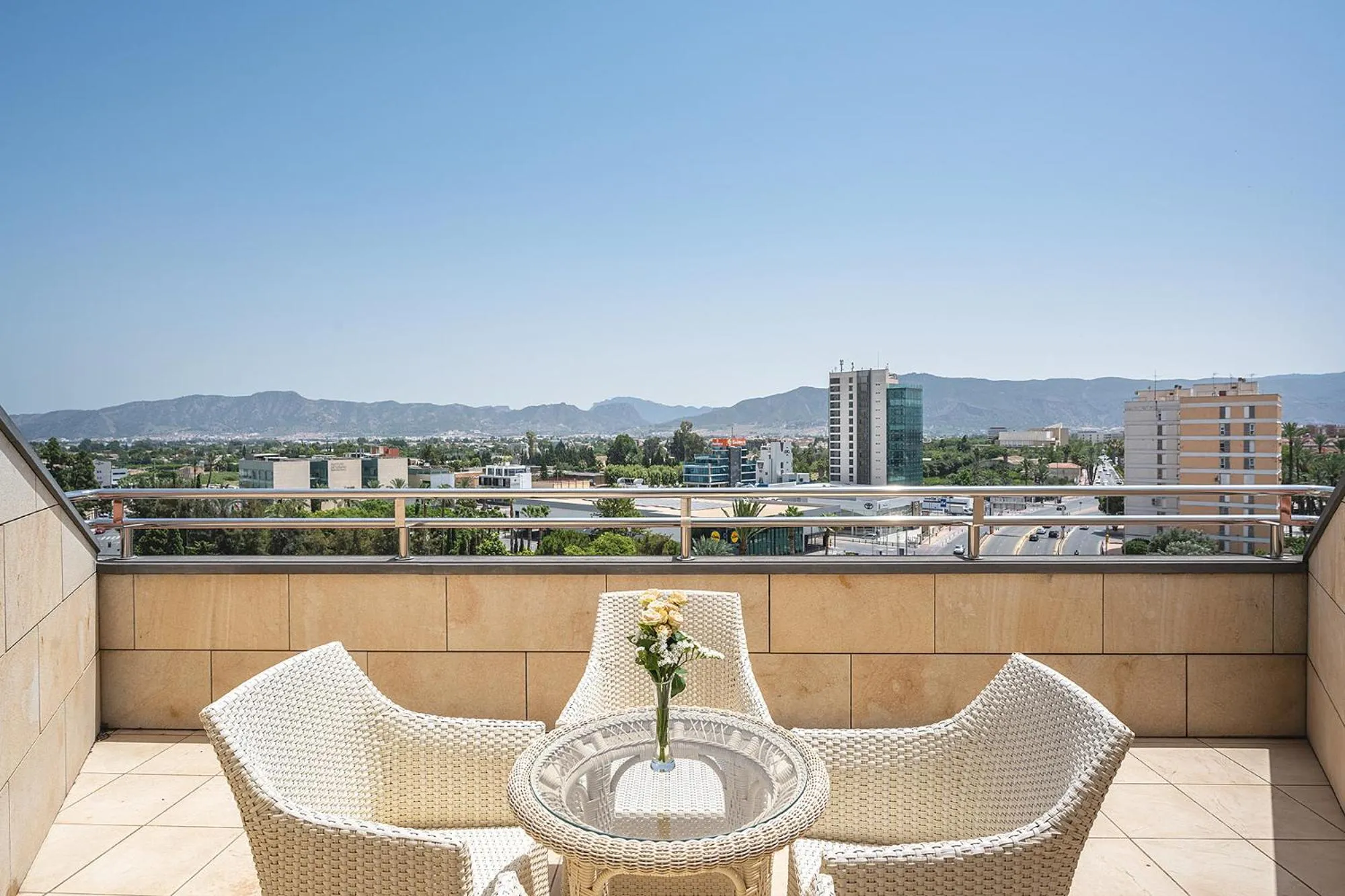 Balcony/Terrace in Hotel Nelva