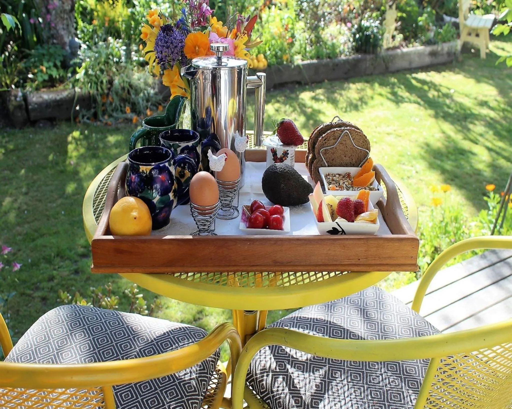 Continental breakfast in Annick House Bed and Breakfast