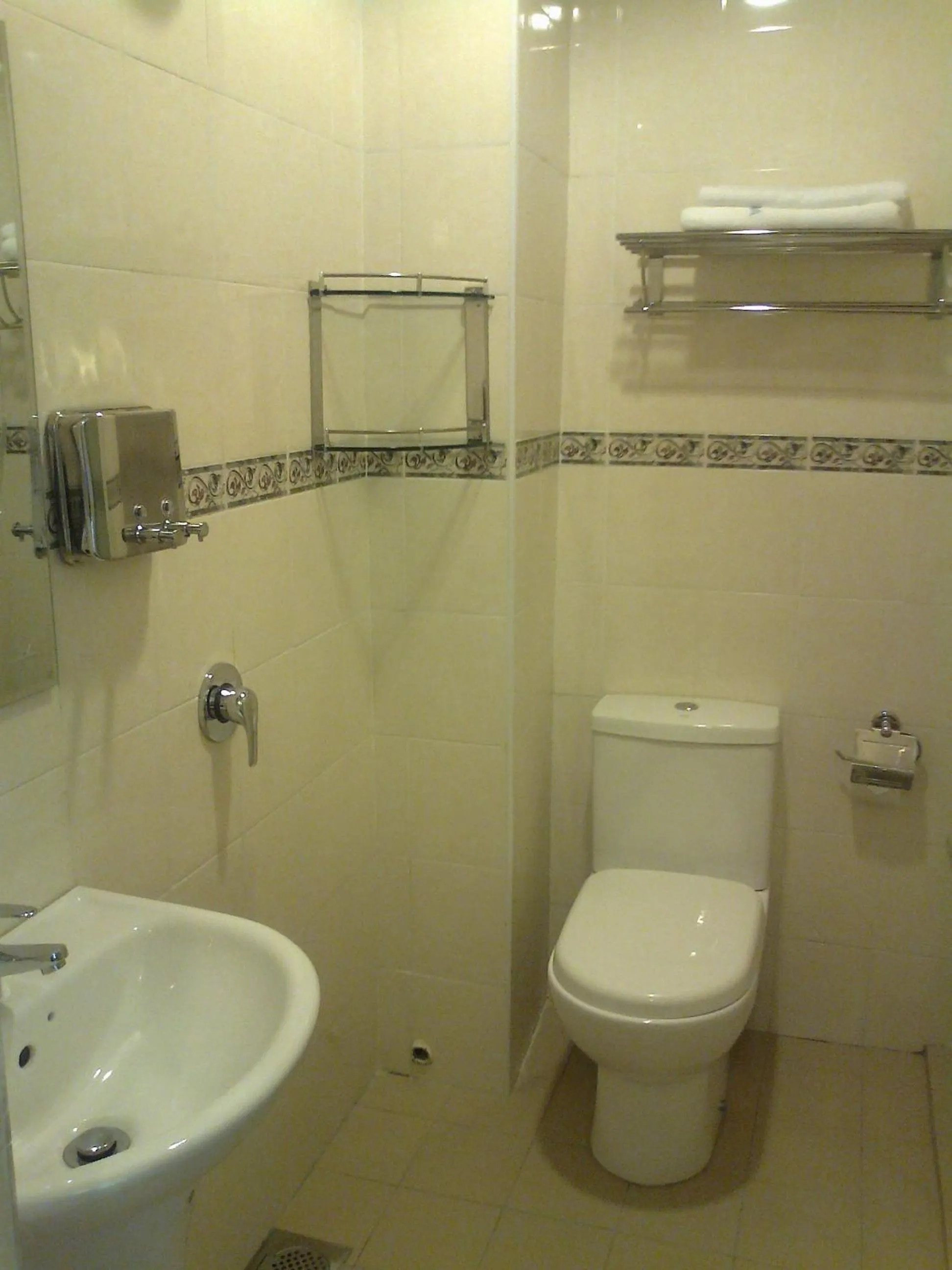 Bathroom in Hotel Desaria