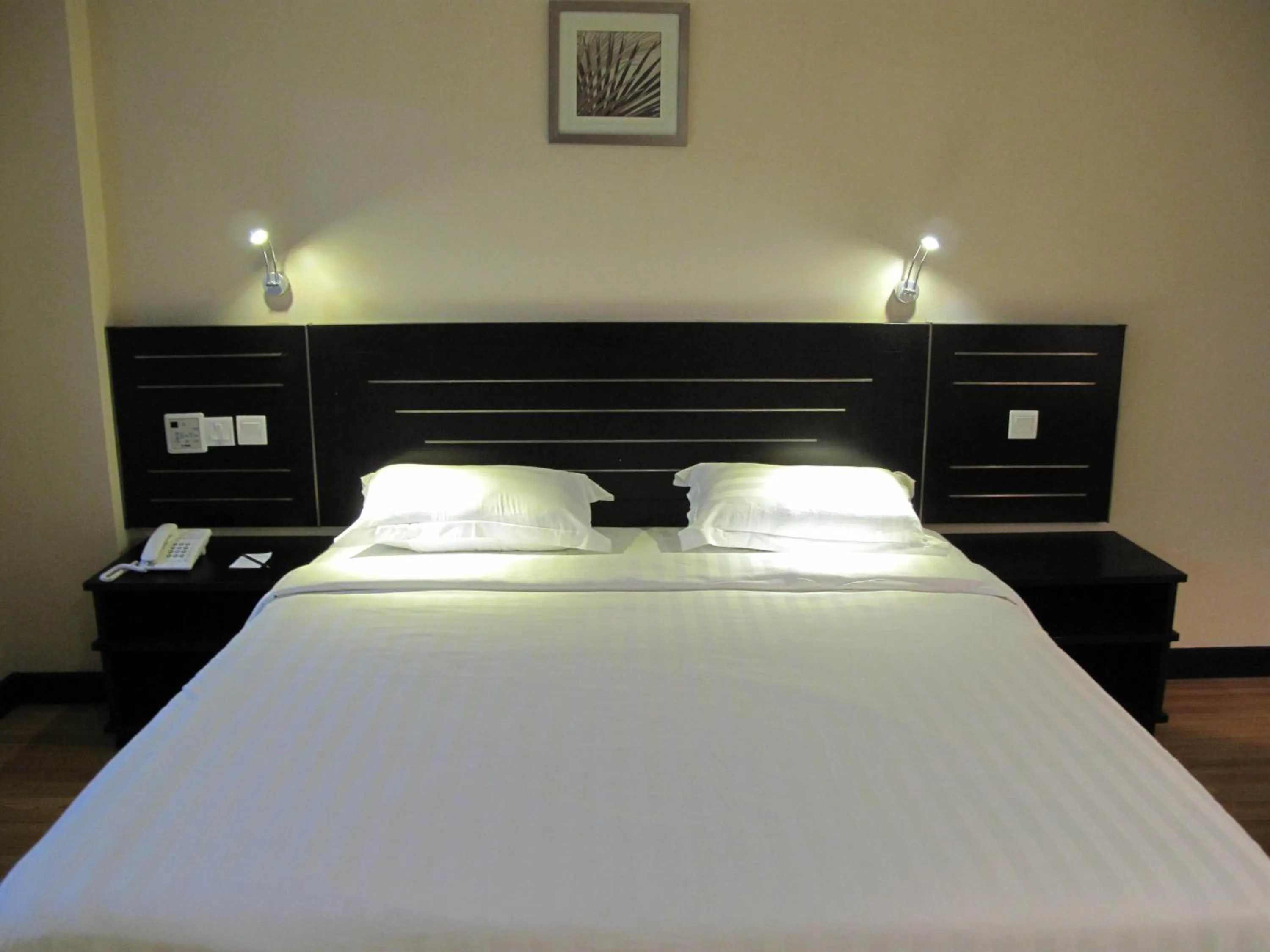Bed in Labuk Hotel