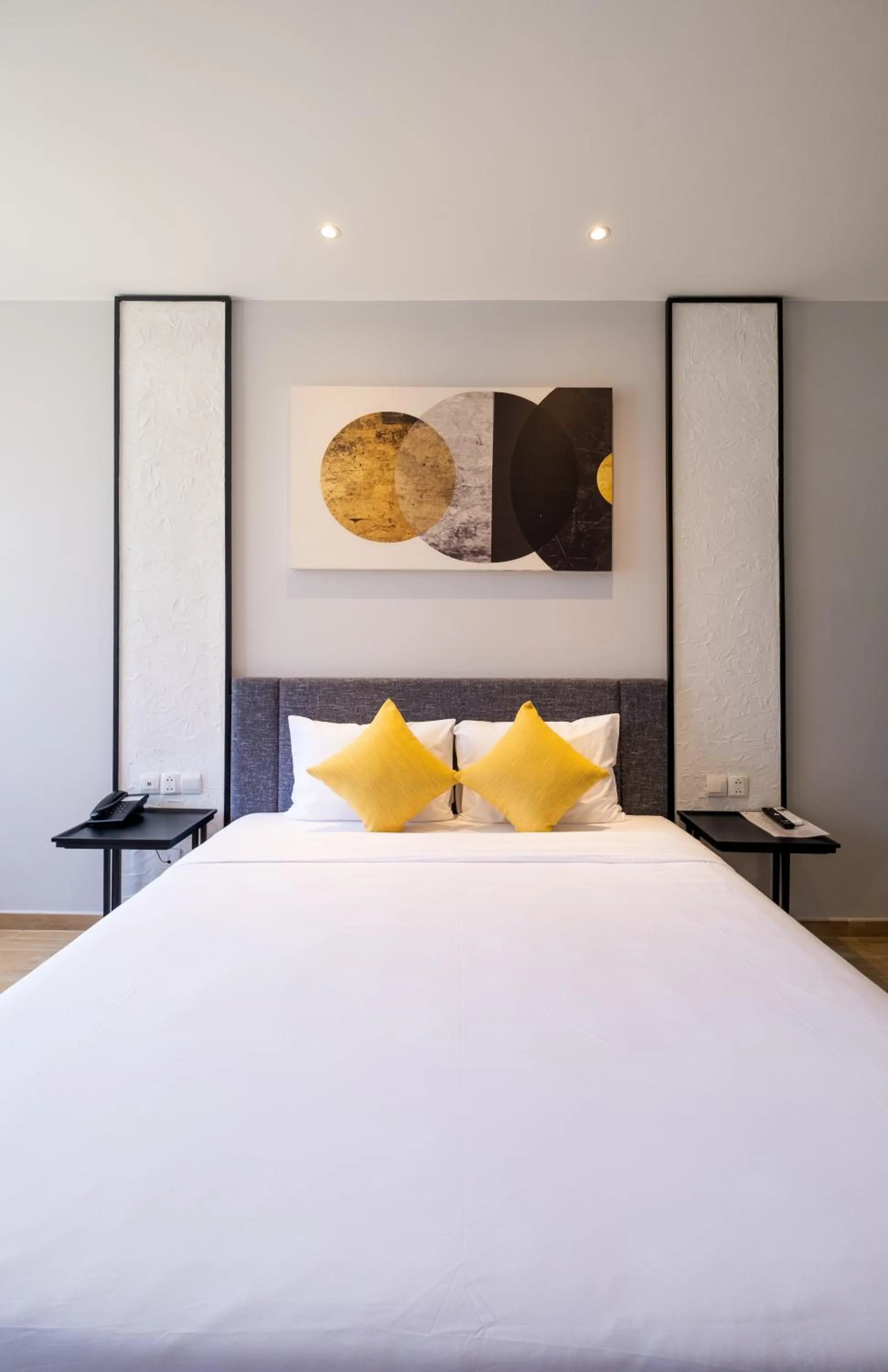 Bed in Seava Ho Tram Beach Resort