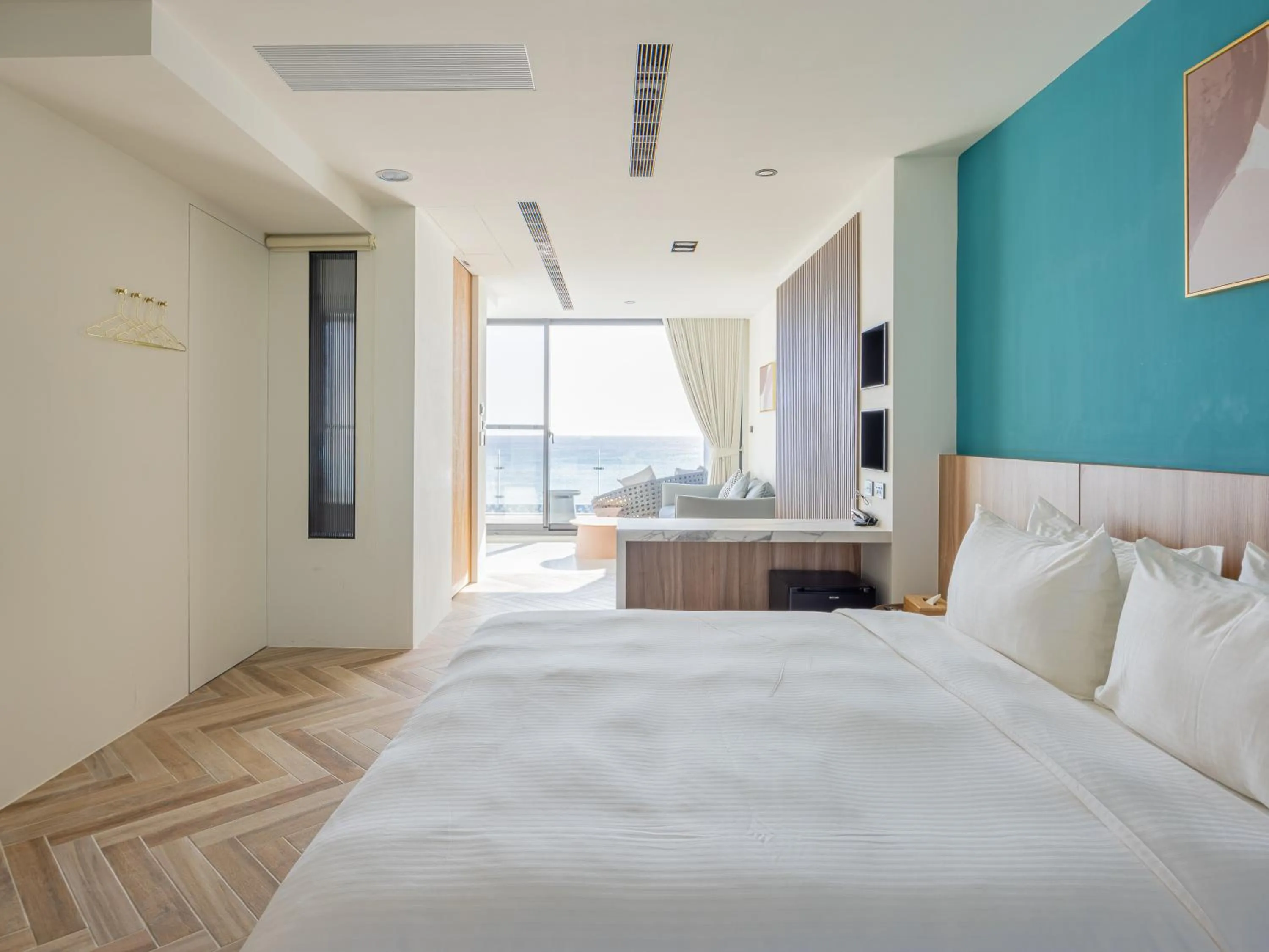 Photo of the whole room, Bed in Kenting Sea Wall 130