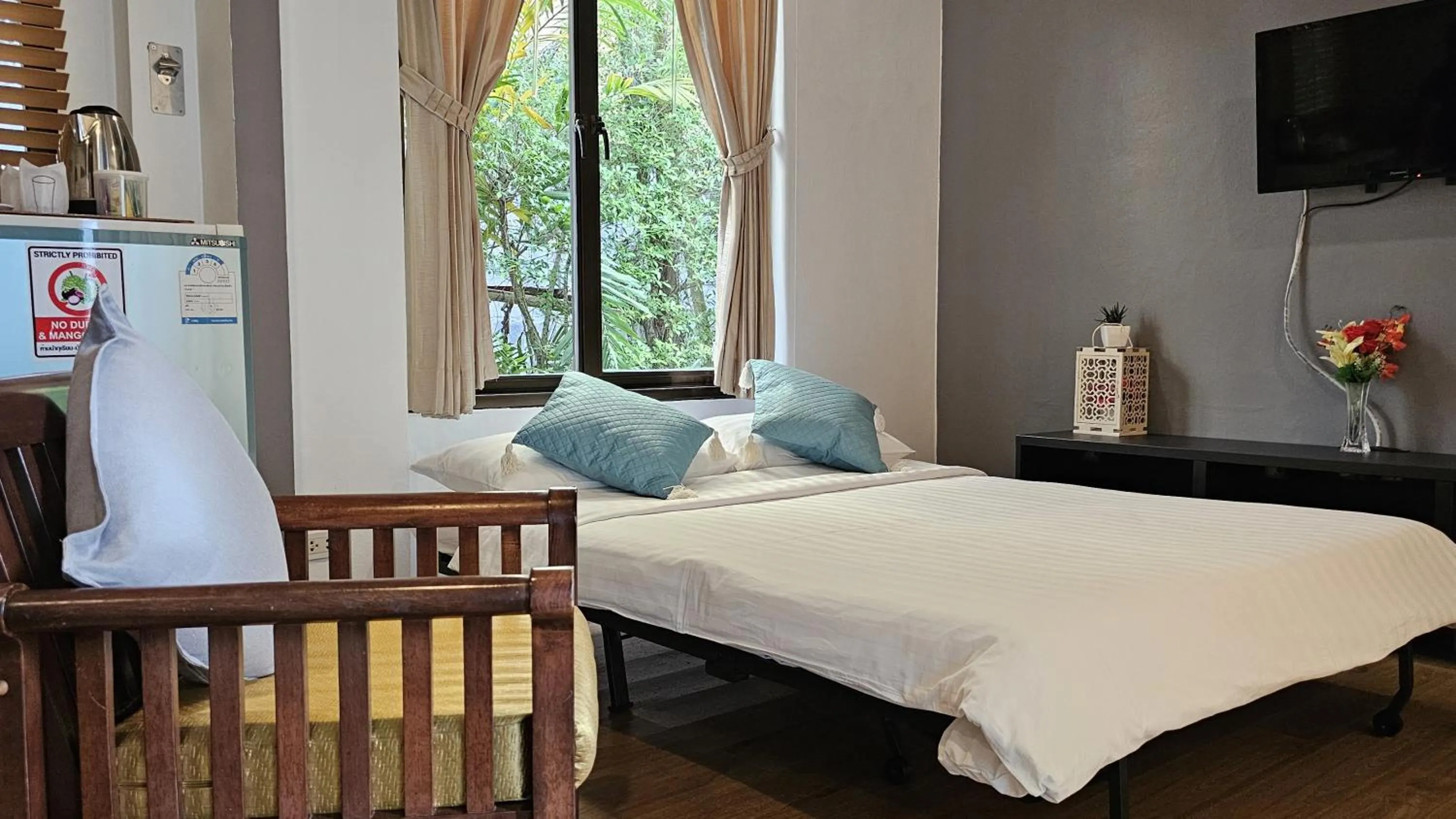 Bed in The Fusion Resort Hotel