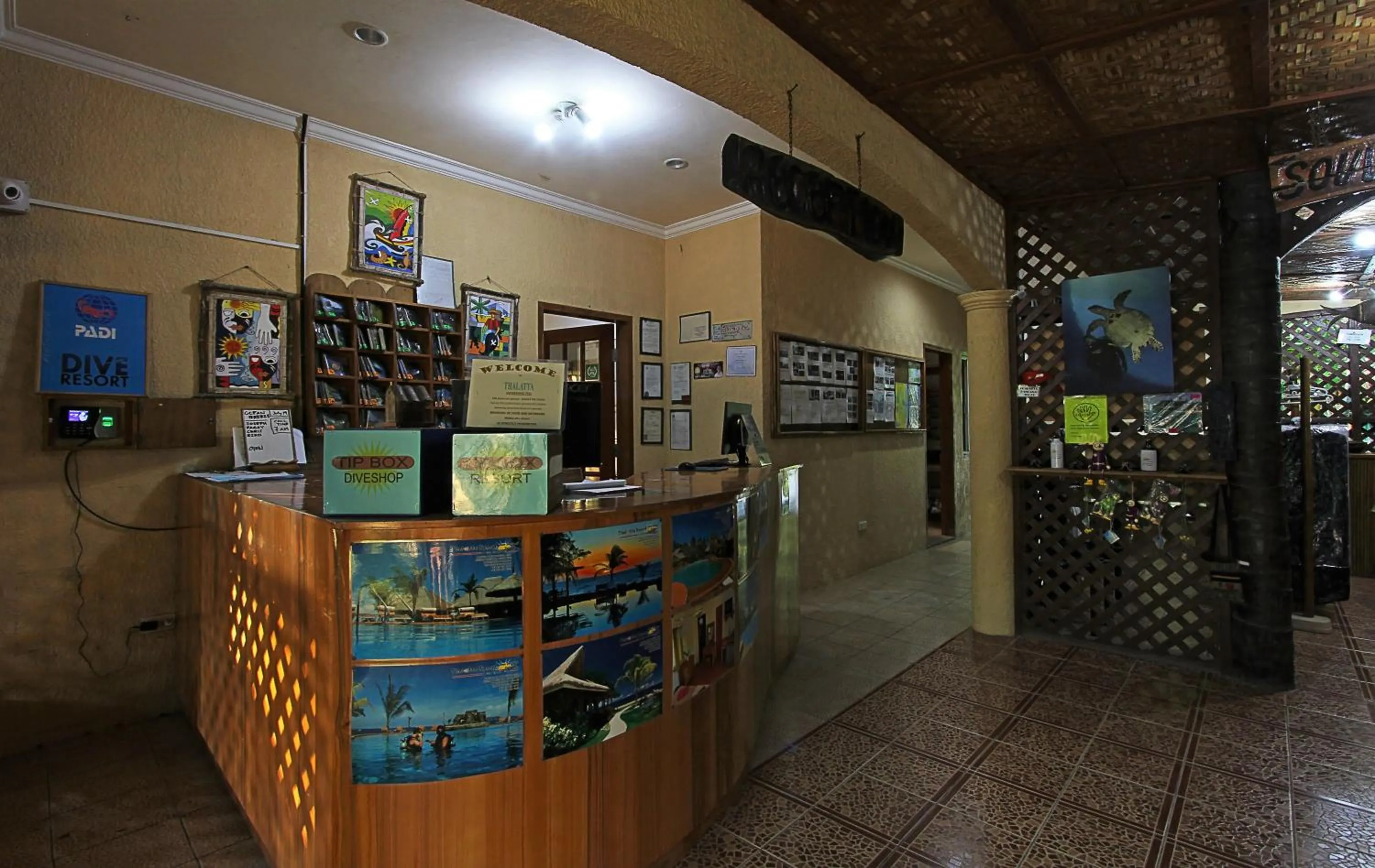 Facade/entrance in Thalatta Resort