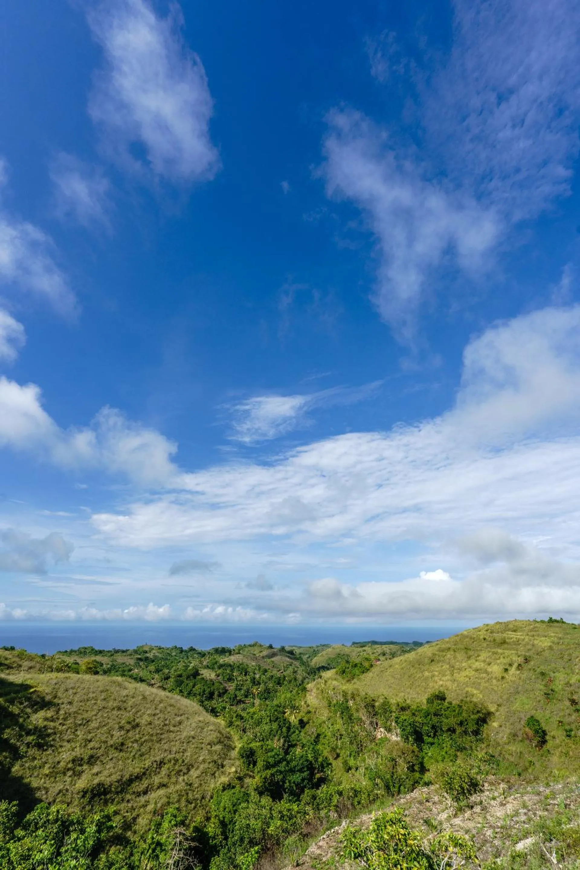 Natural landscape in Pini Sentana Village Nusa Penida