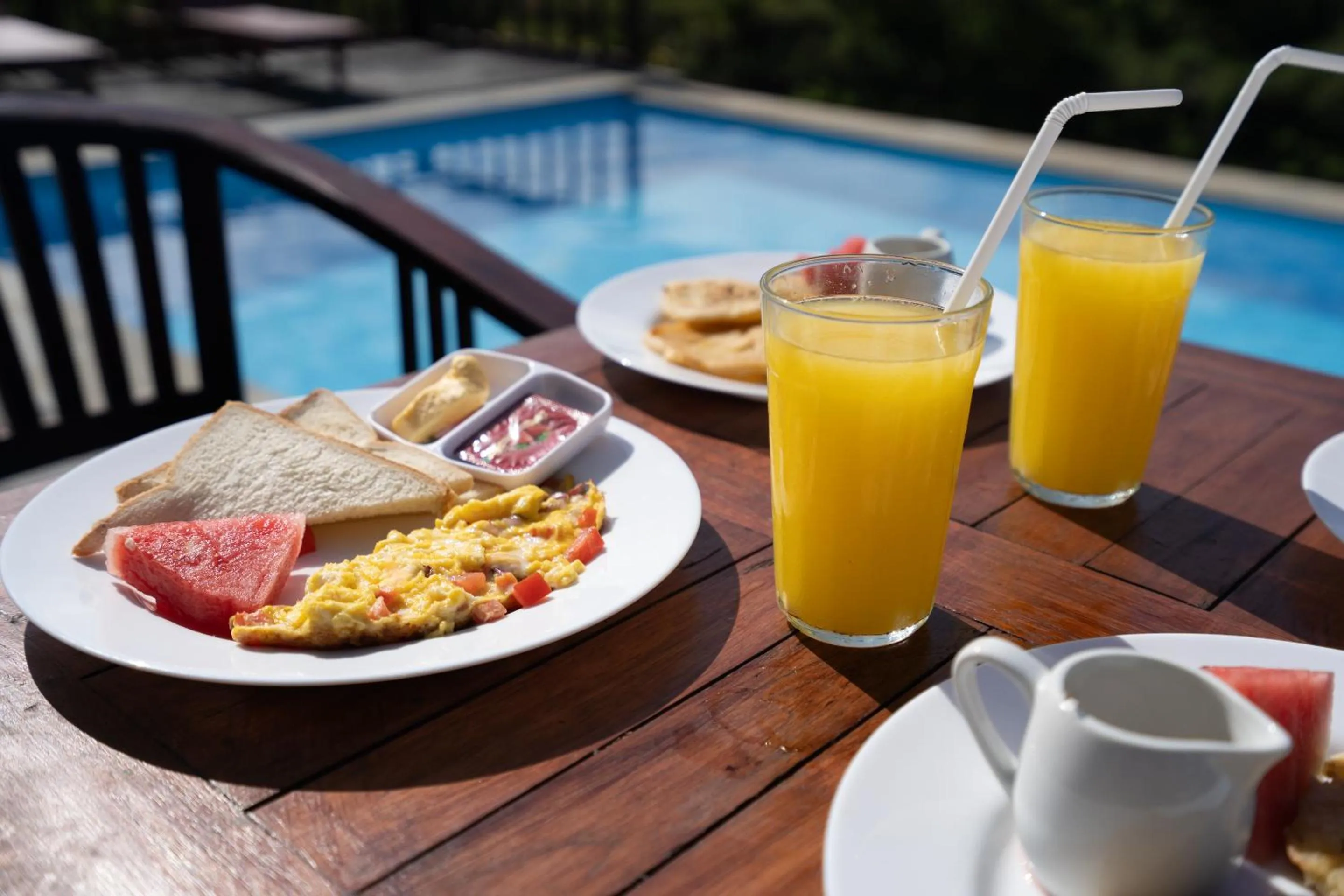 Food and drinks in Pini Sentana Village Nusa Penida