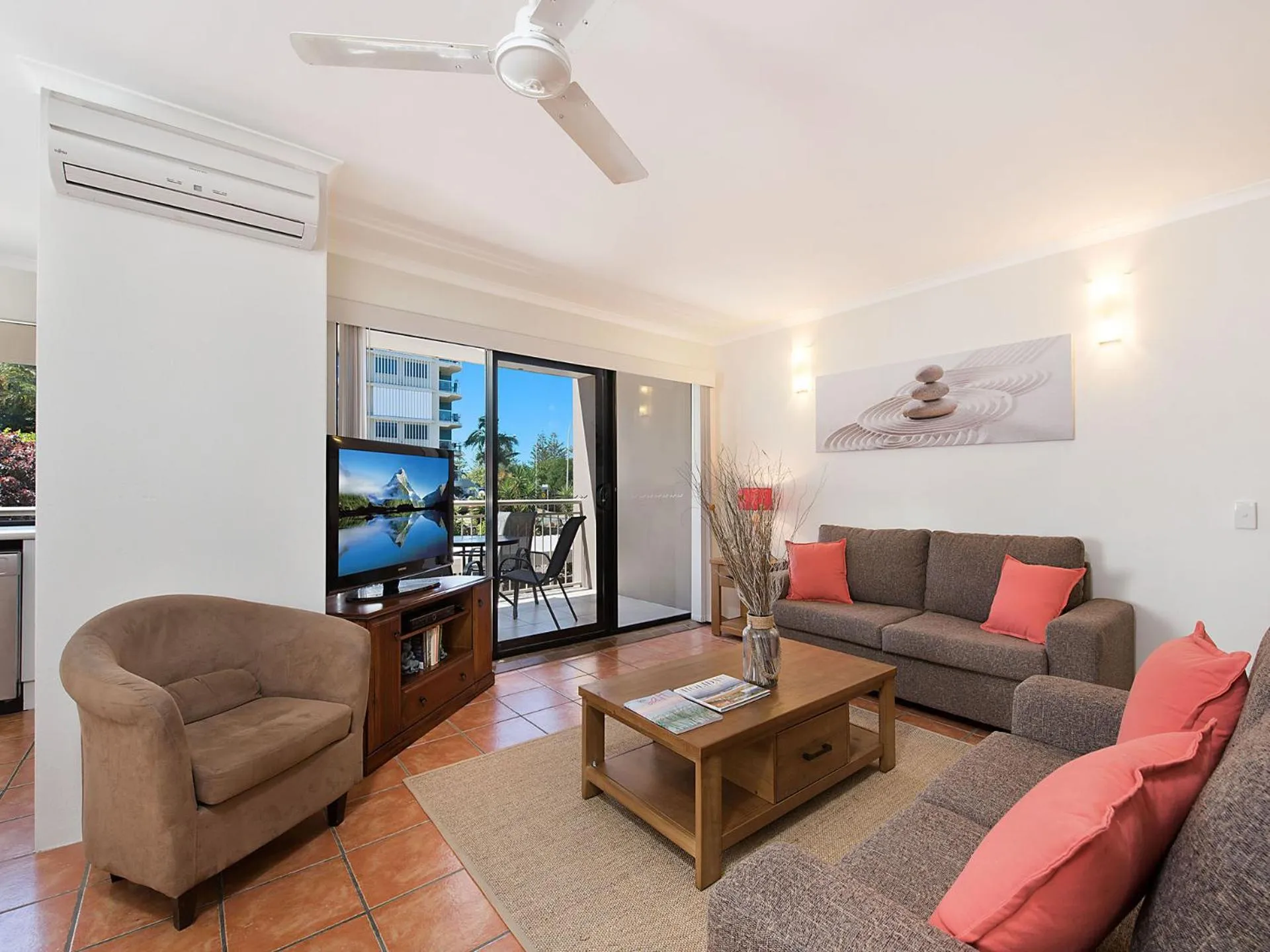 Living room in Joanne Apartments