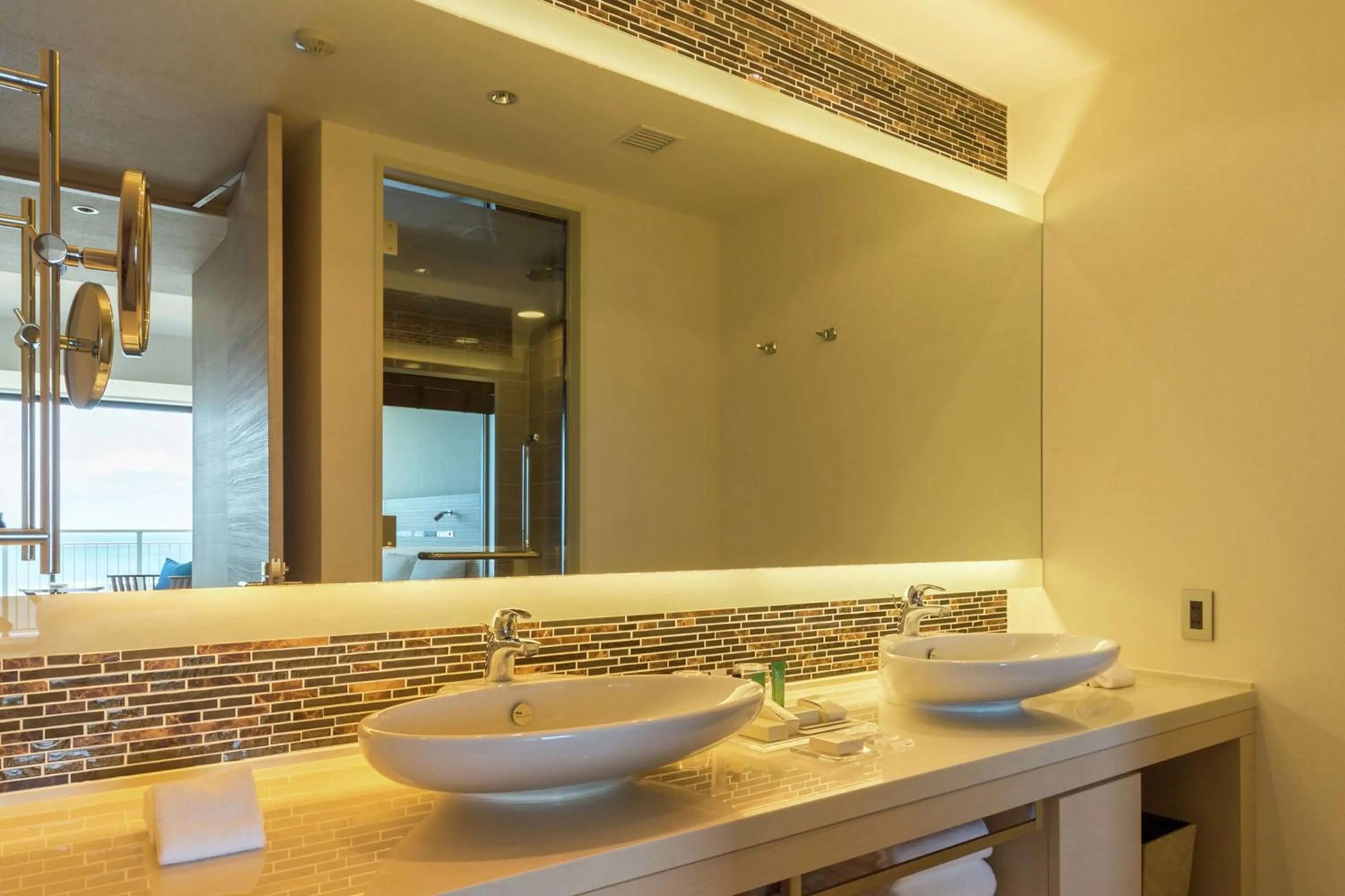 Bathroom in Hilton Okinawa Chatan Resort