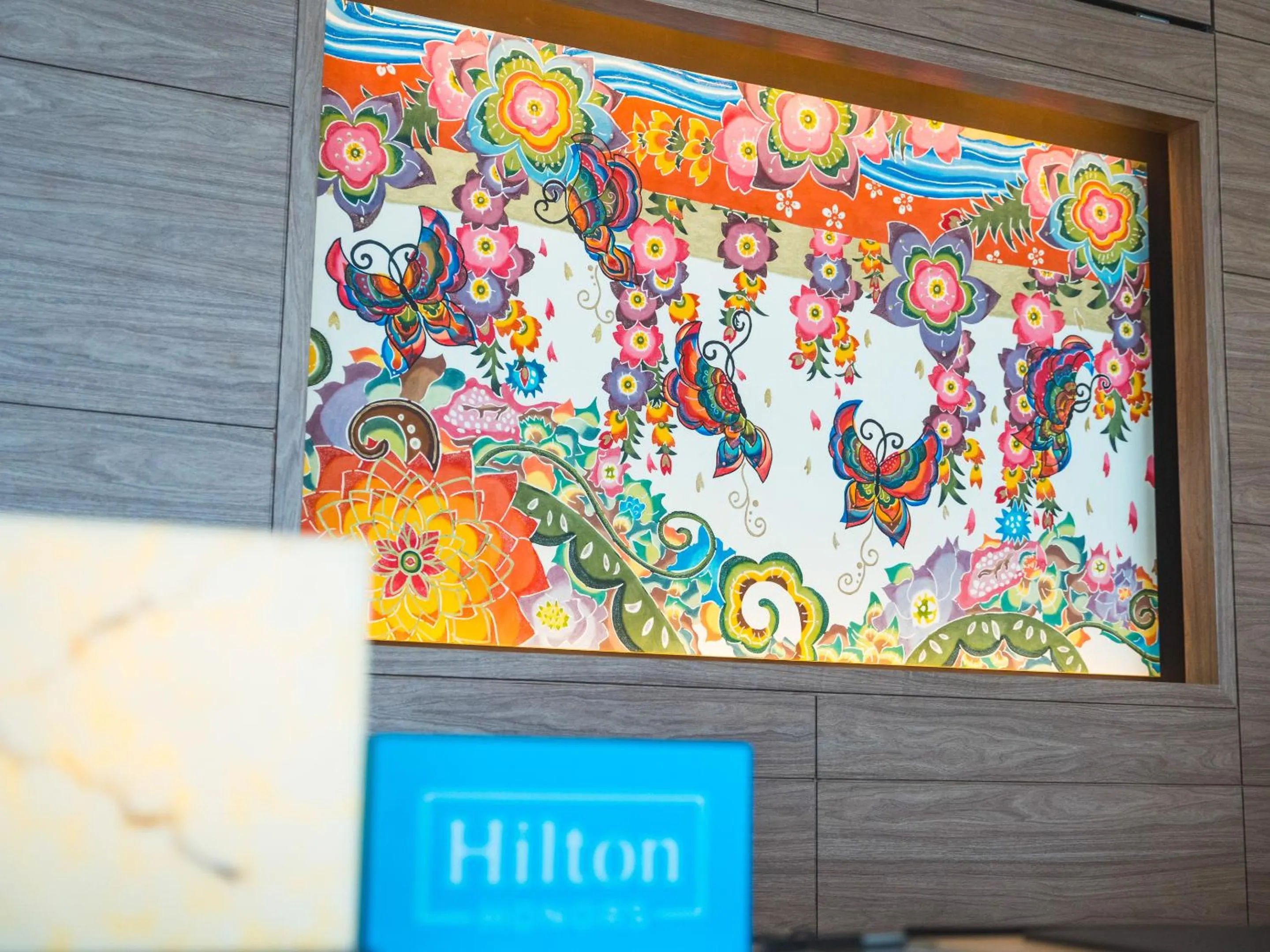 Lobby or reception in Hilton Okinawa Chatan Resort