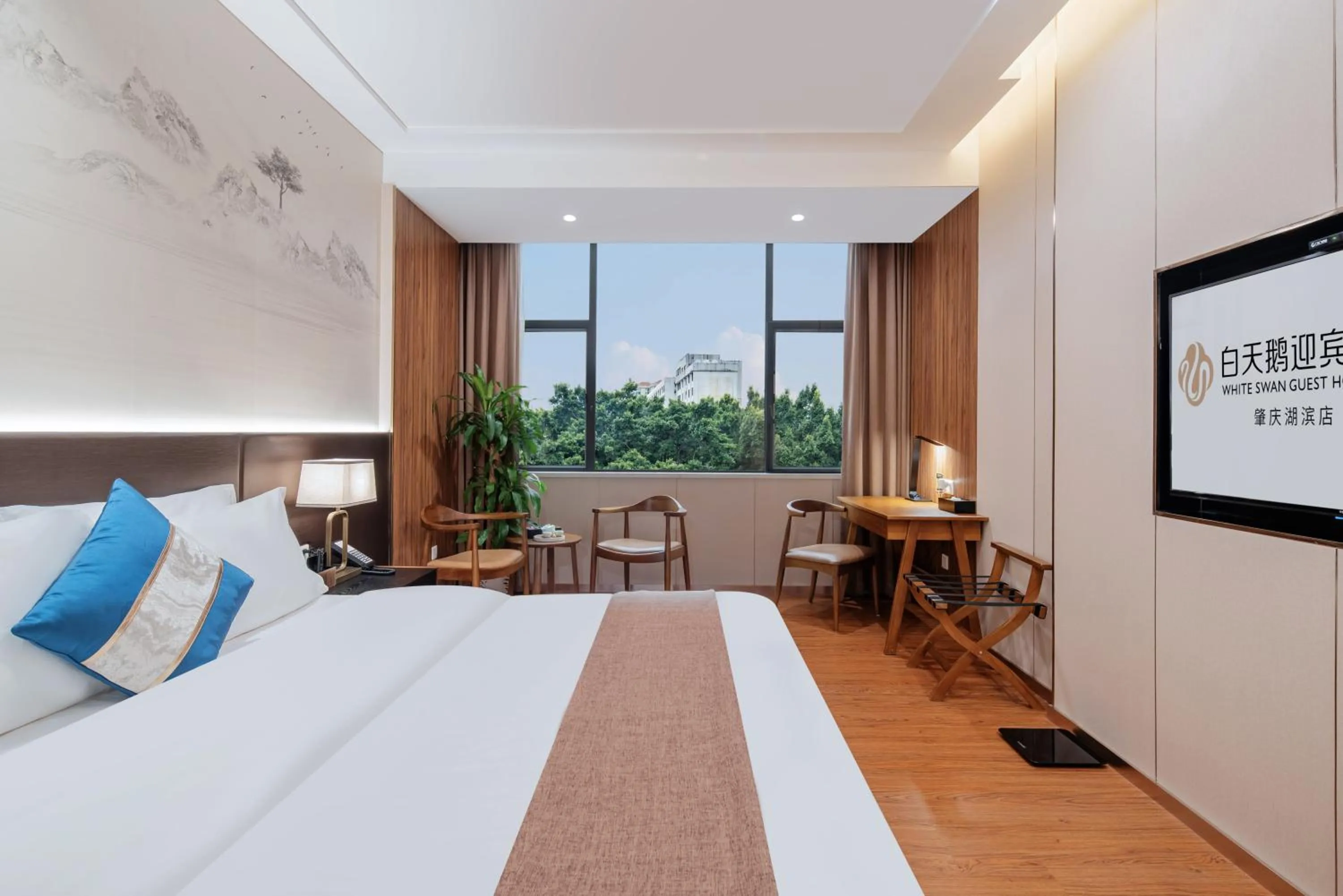 Bed in White Swan Guest House