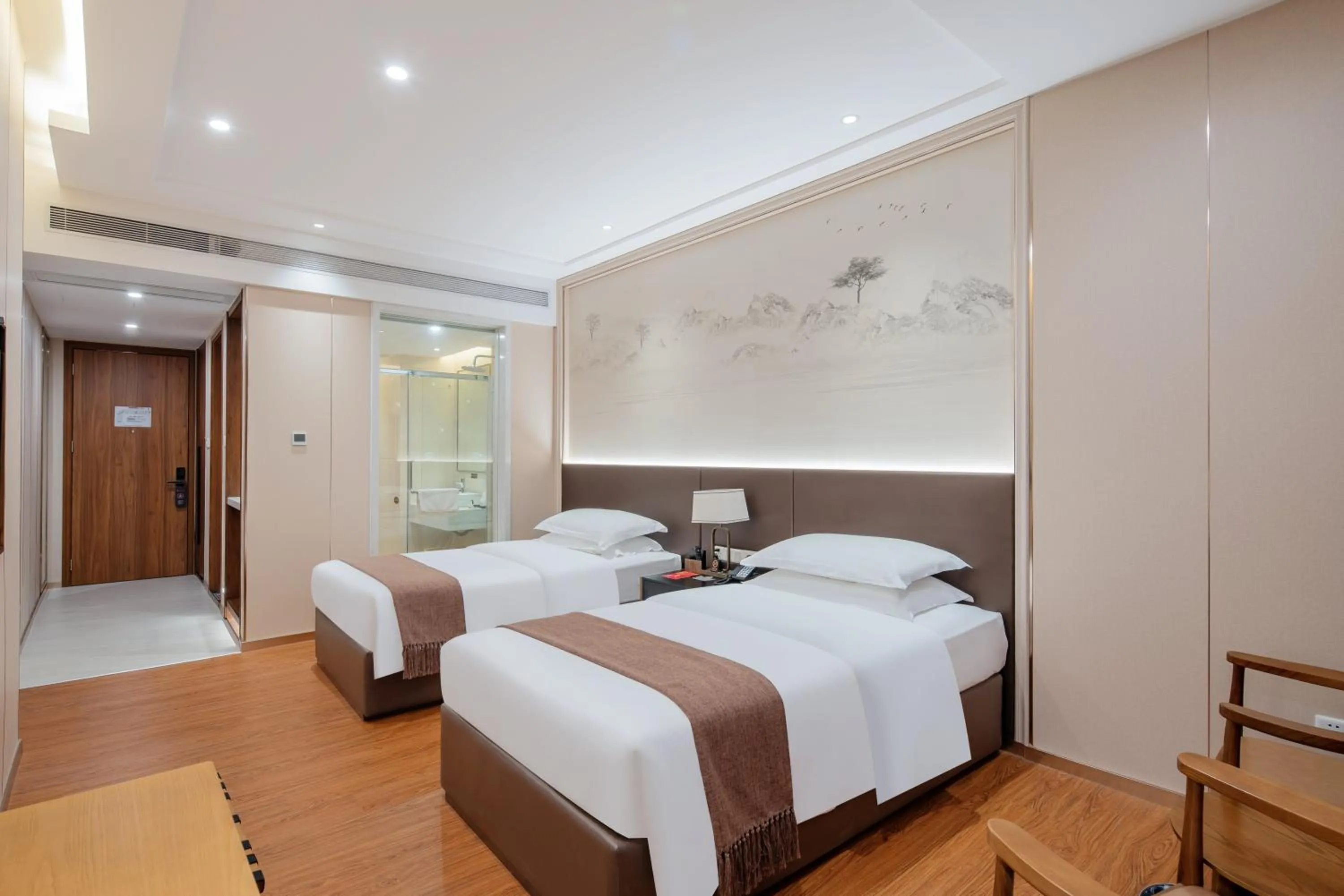 Bed in White Swan Guest House