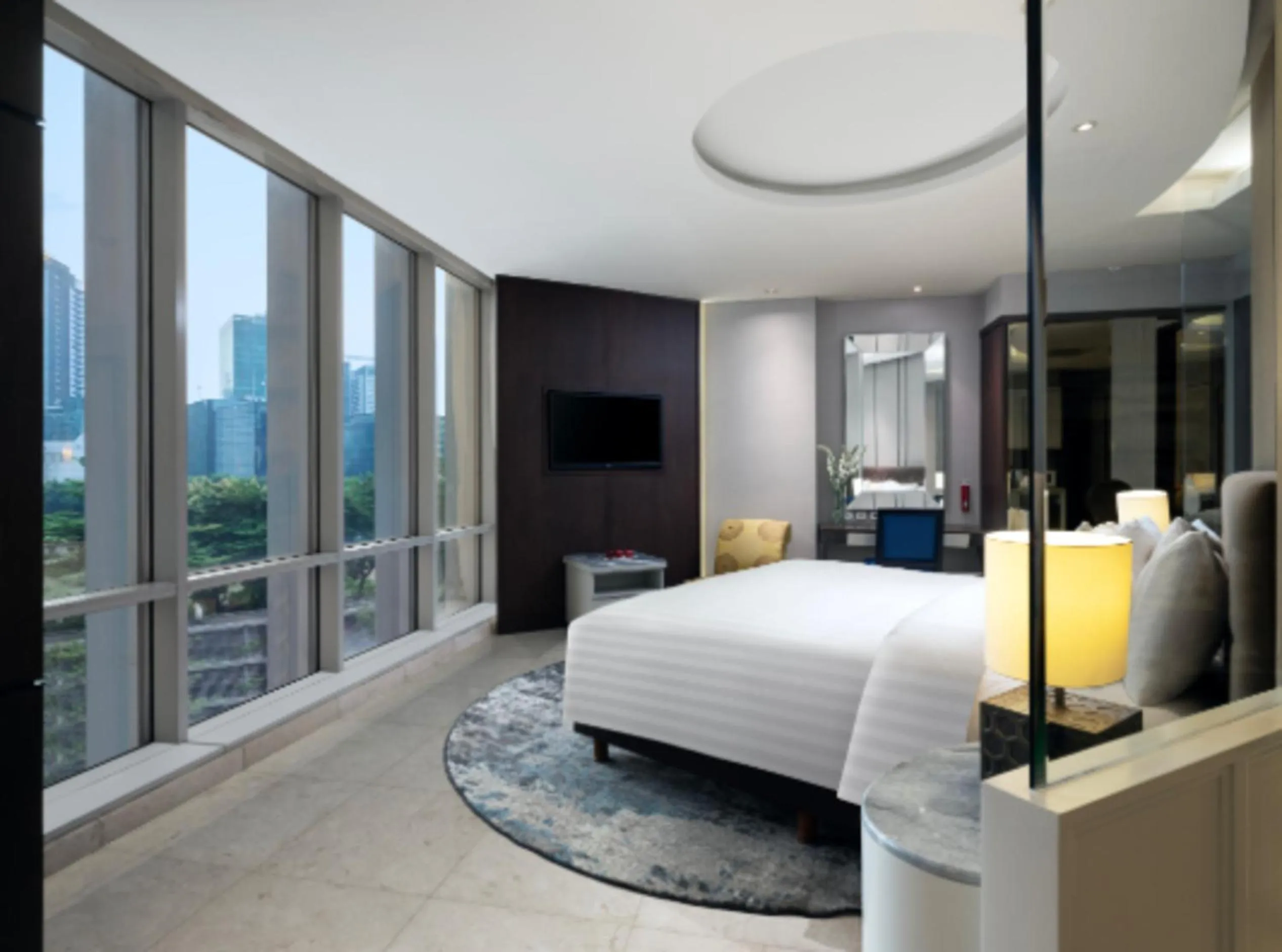 Bedroom, Bed in The Grove Suites by Grand Aston