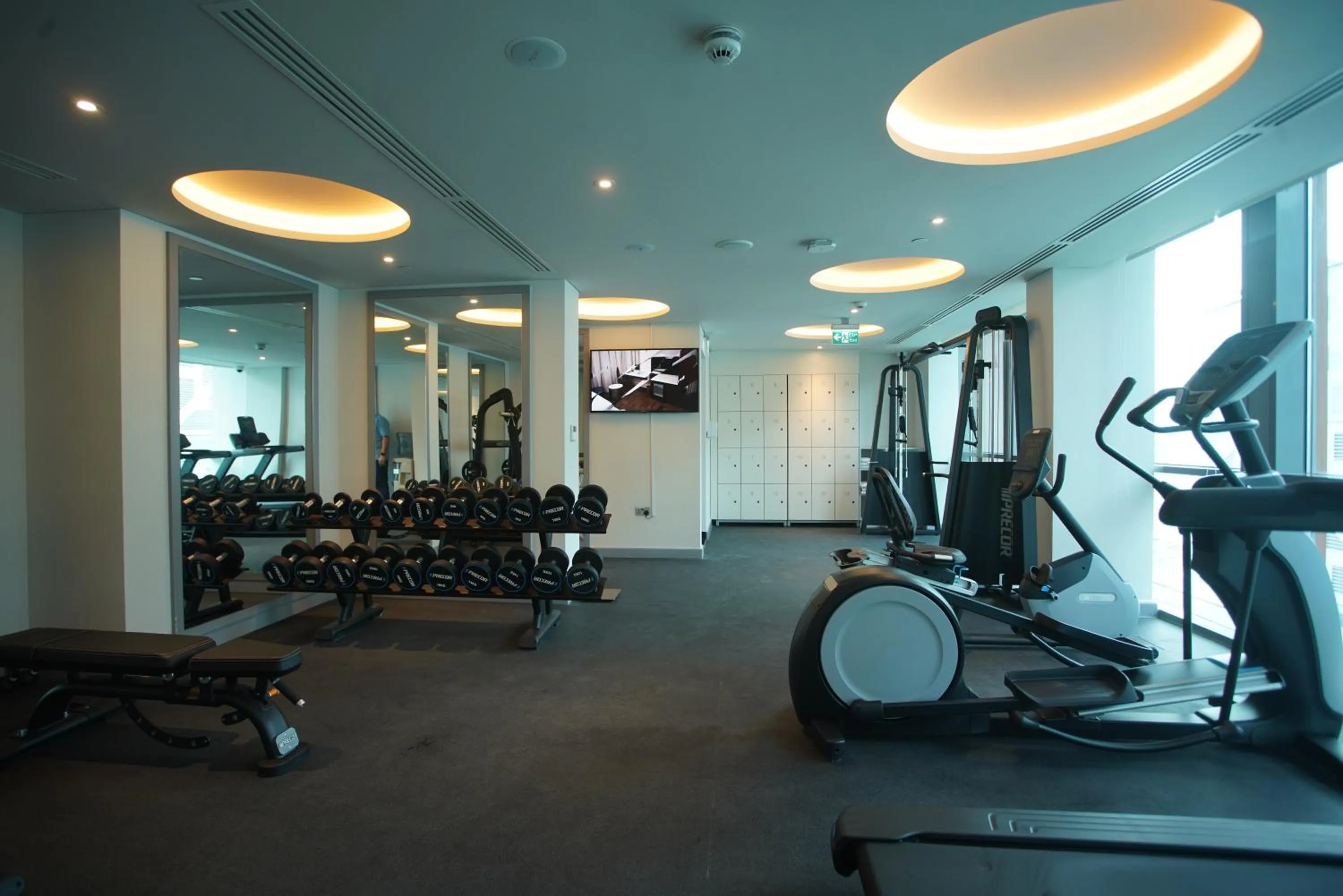 Fitness centre/facilities in C - Hotel and Suites Doha