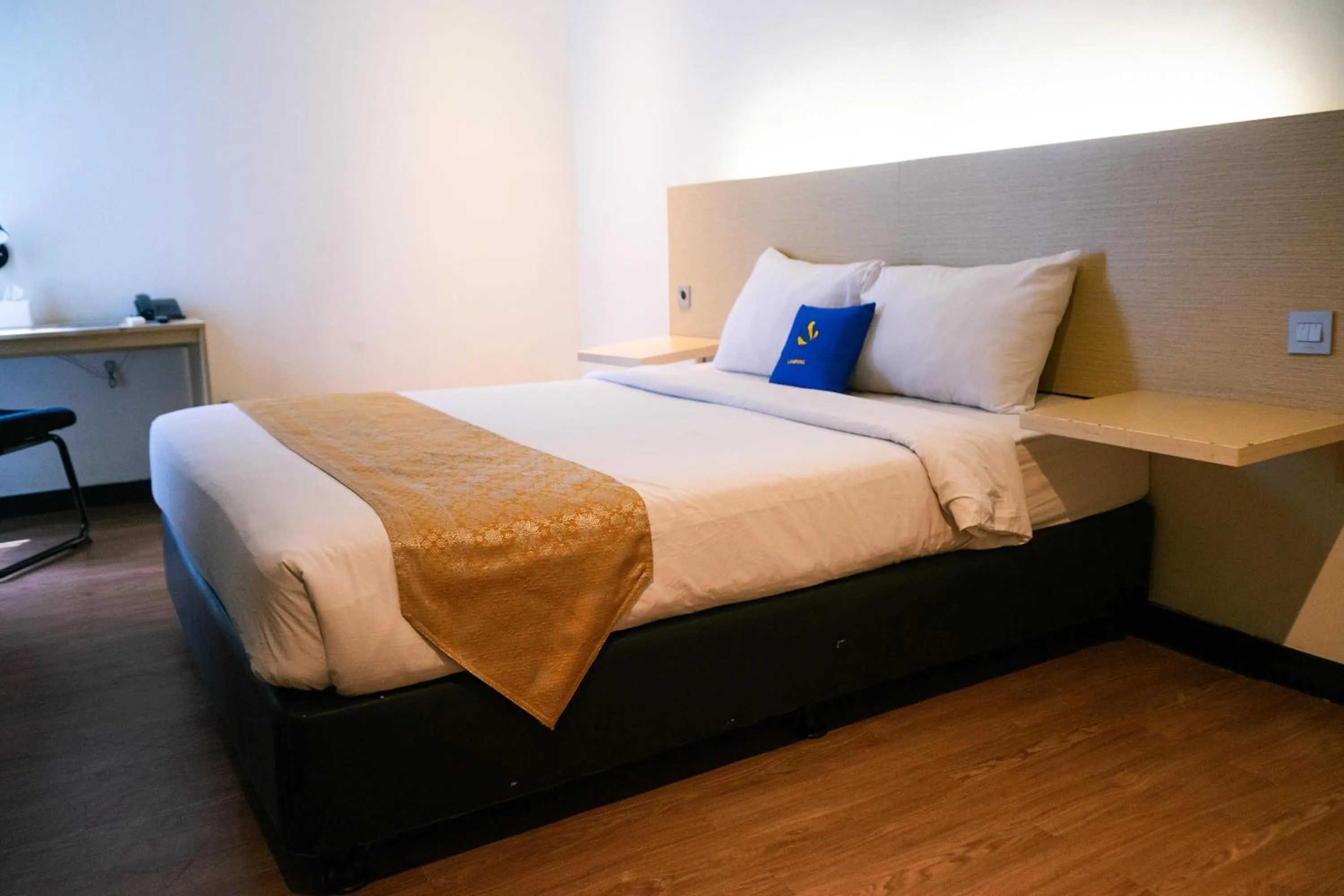 Bed in Yunna Hotel Lampung