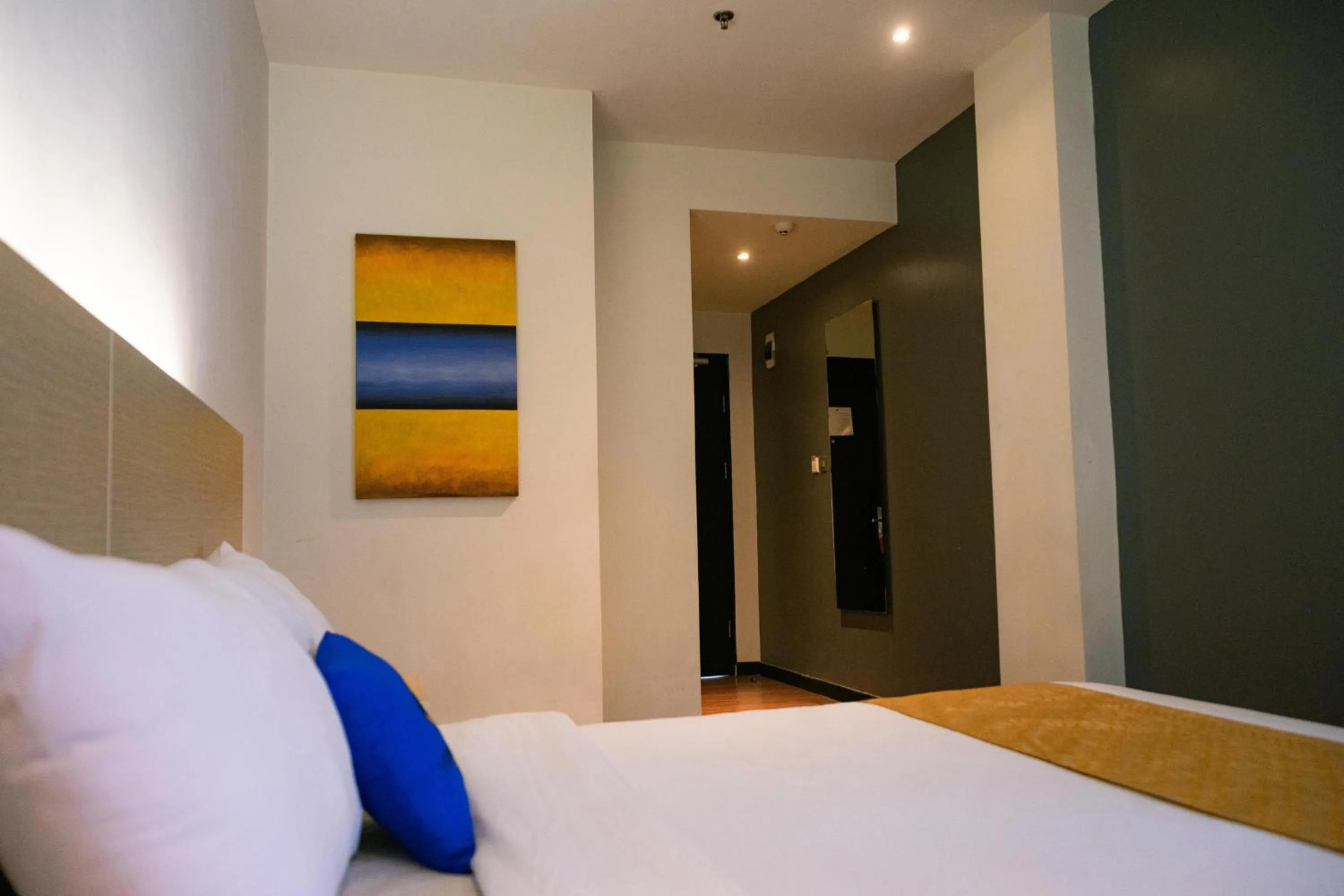 Bed in Yunna Hotel Lampung
