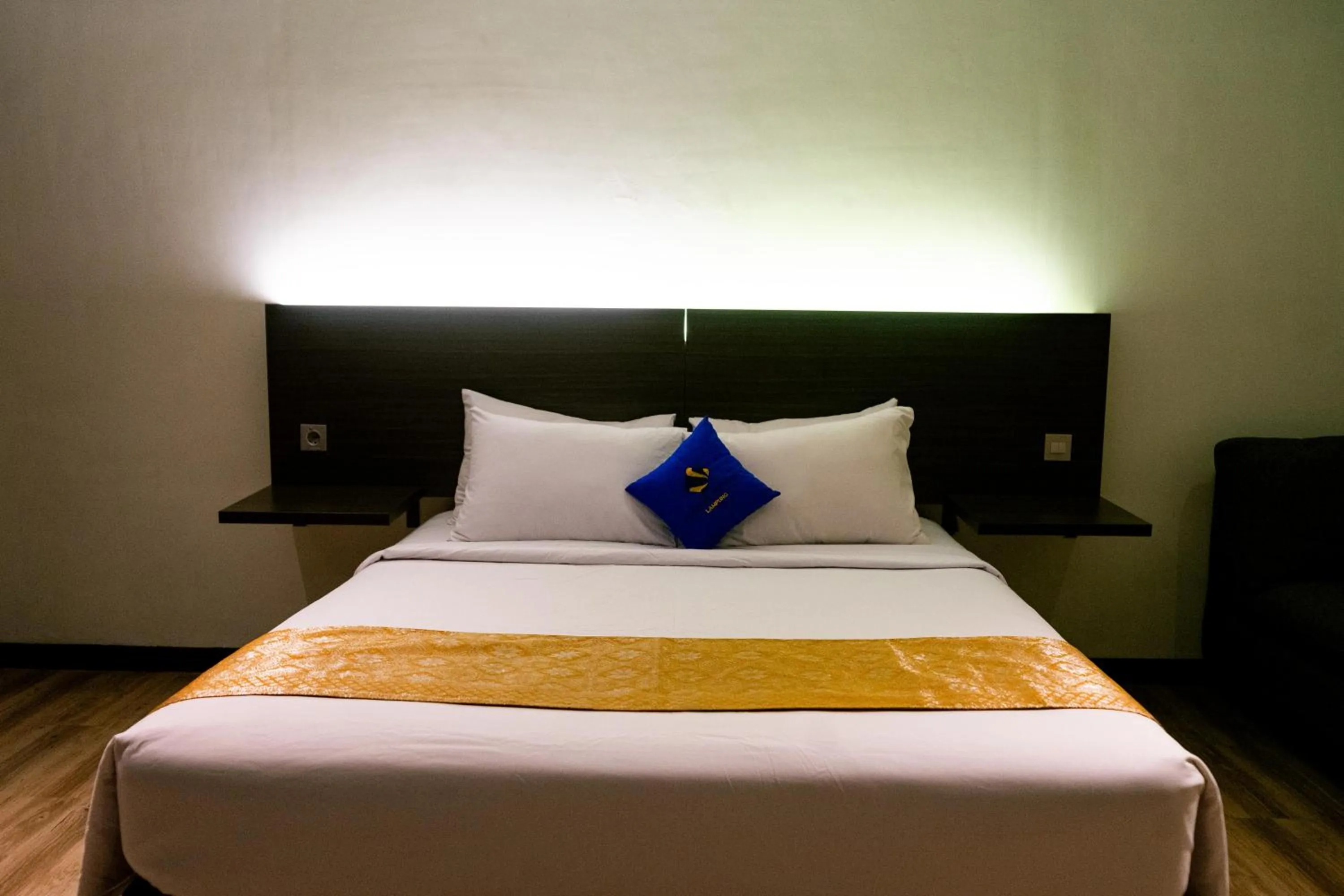 Bed in Yunna Hotel Lampung