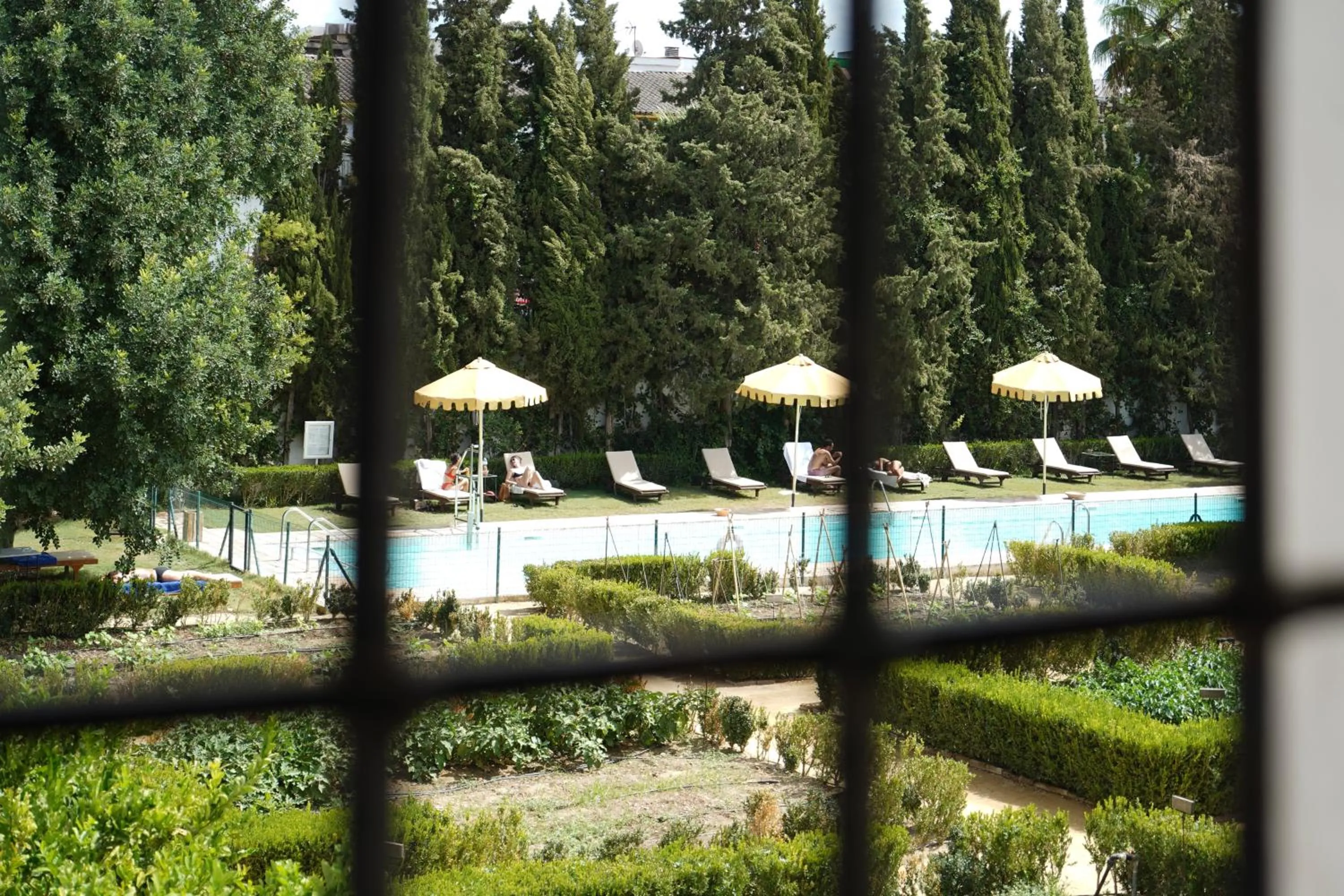 Pool view in Monasterio de San Francisco