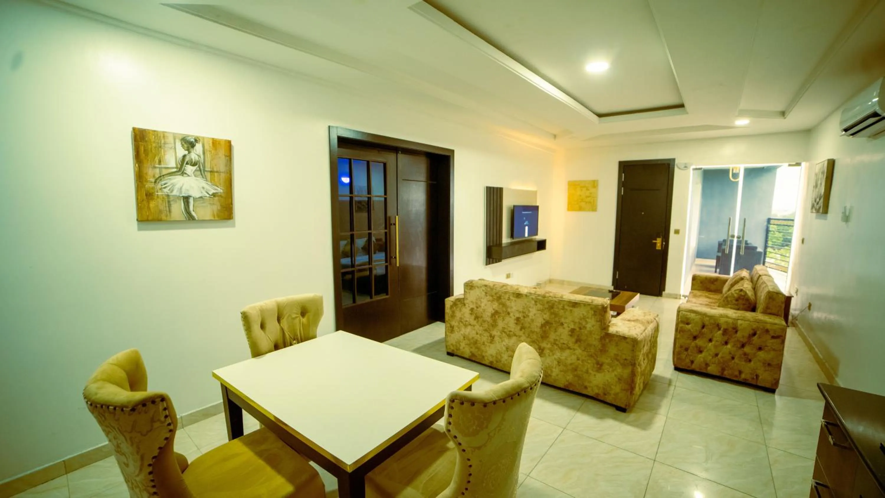 Living room in 247 Luxury Hotel & Apartment Ajah