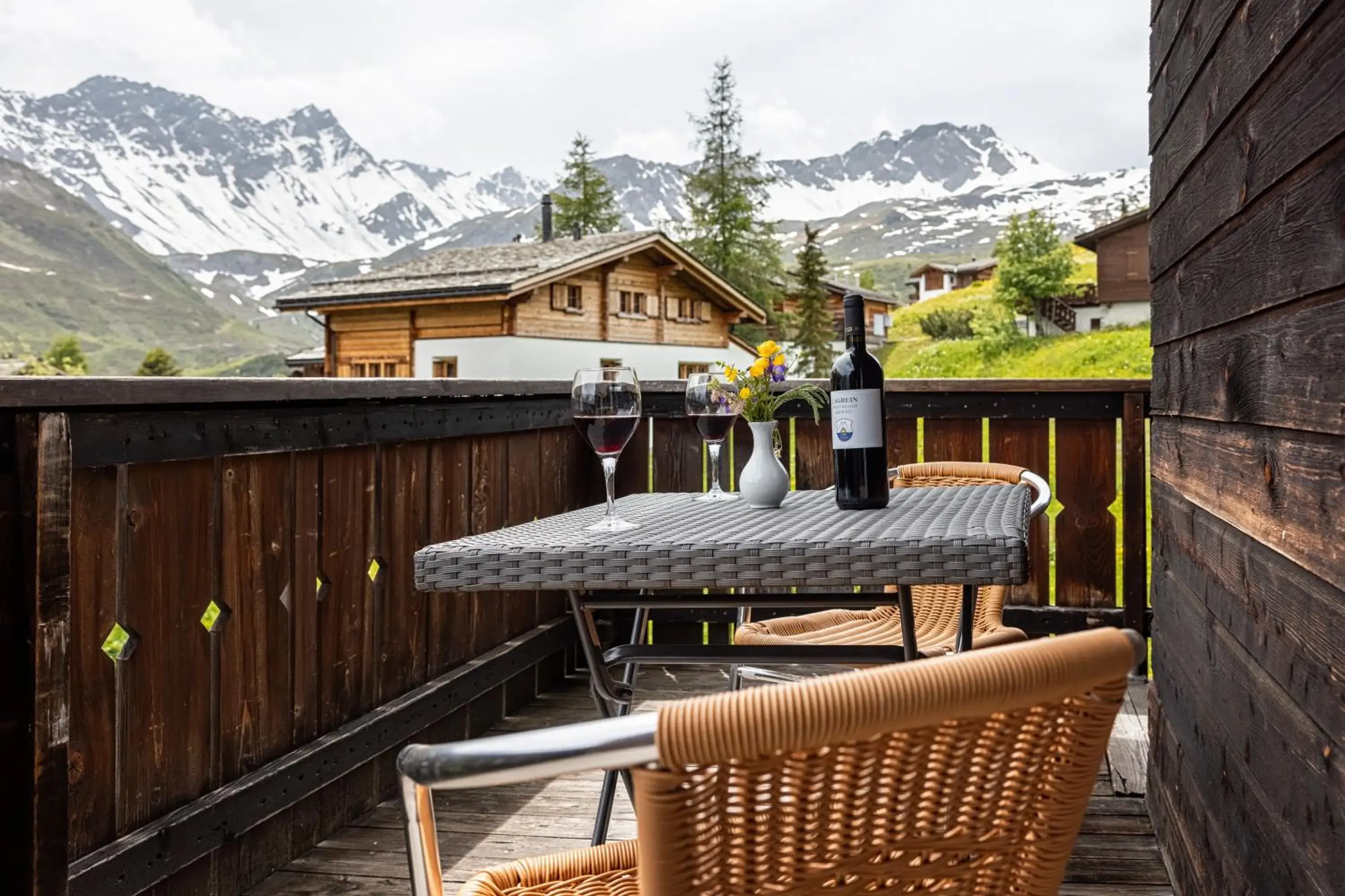 Double Room with Mountain View in Erzhorn Double Room with Mountain View in Erzhorn