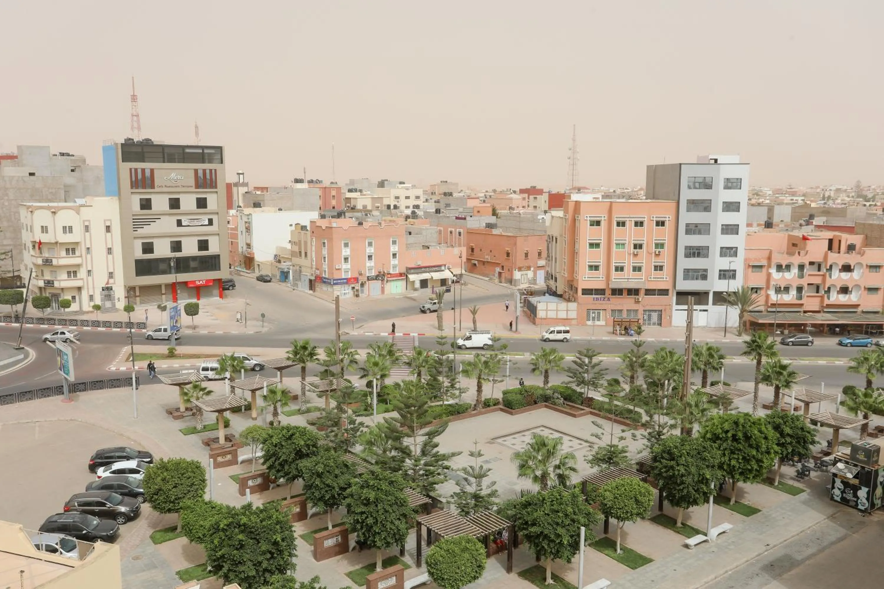 Day in nagjir centre ville