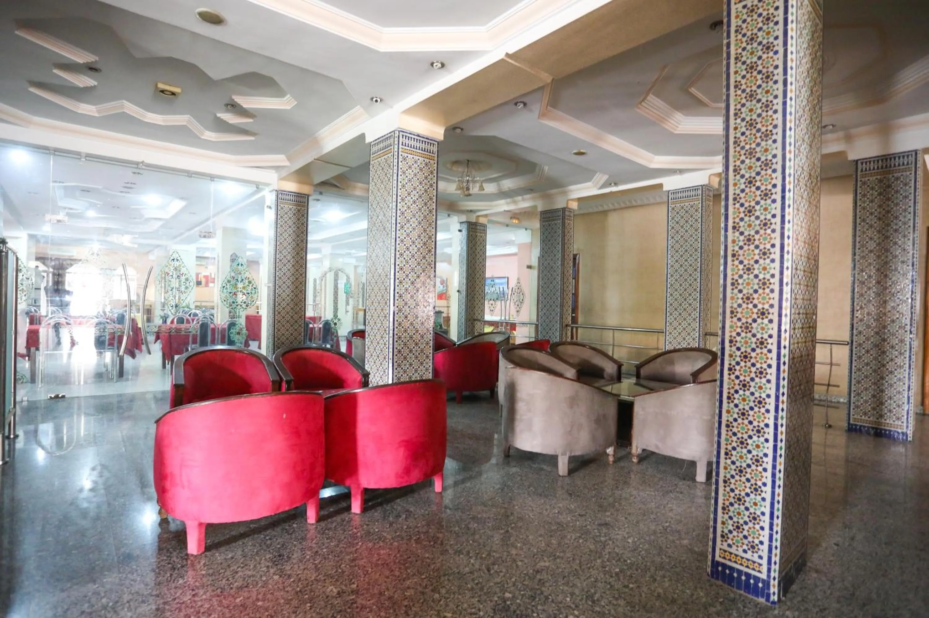 Seating area in nagjir centre ville