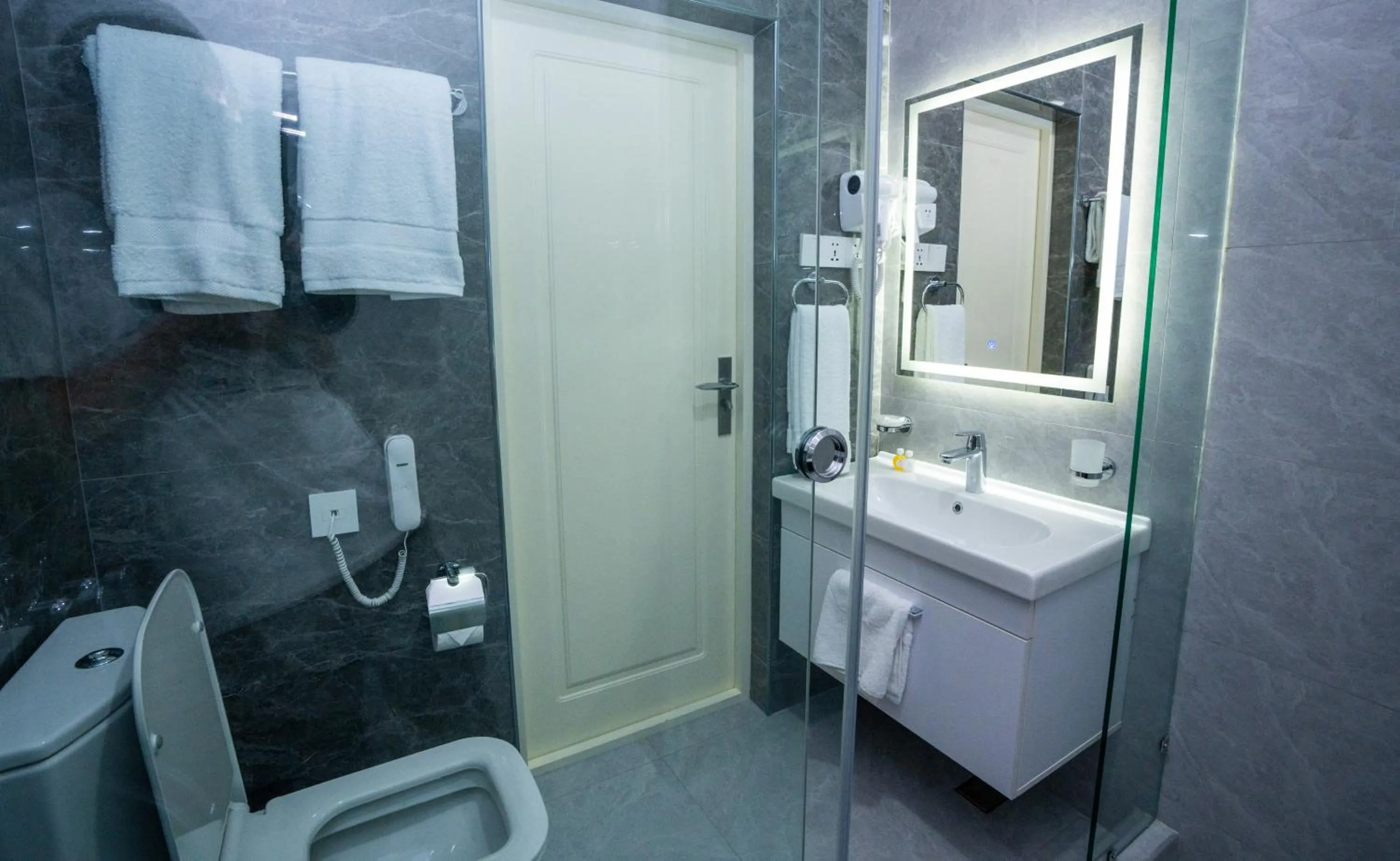 Shower in Garnet Hotel Tashkent
