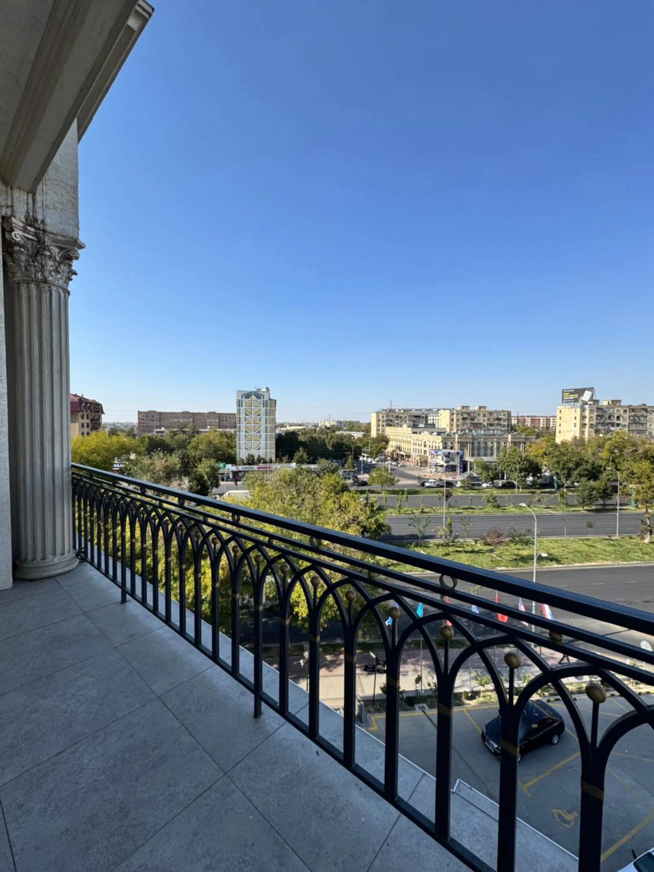 Property building in Garnet Hotel Tashkent