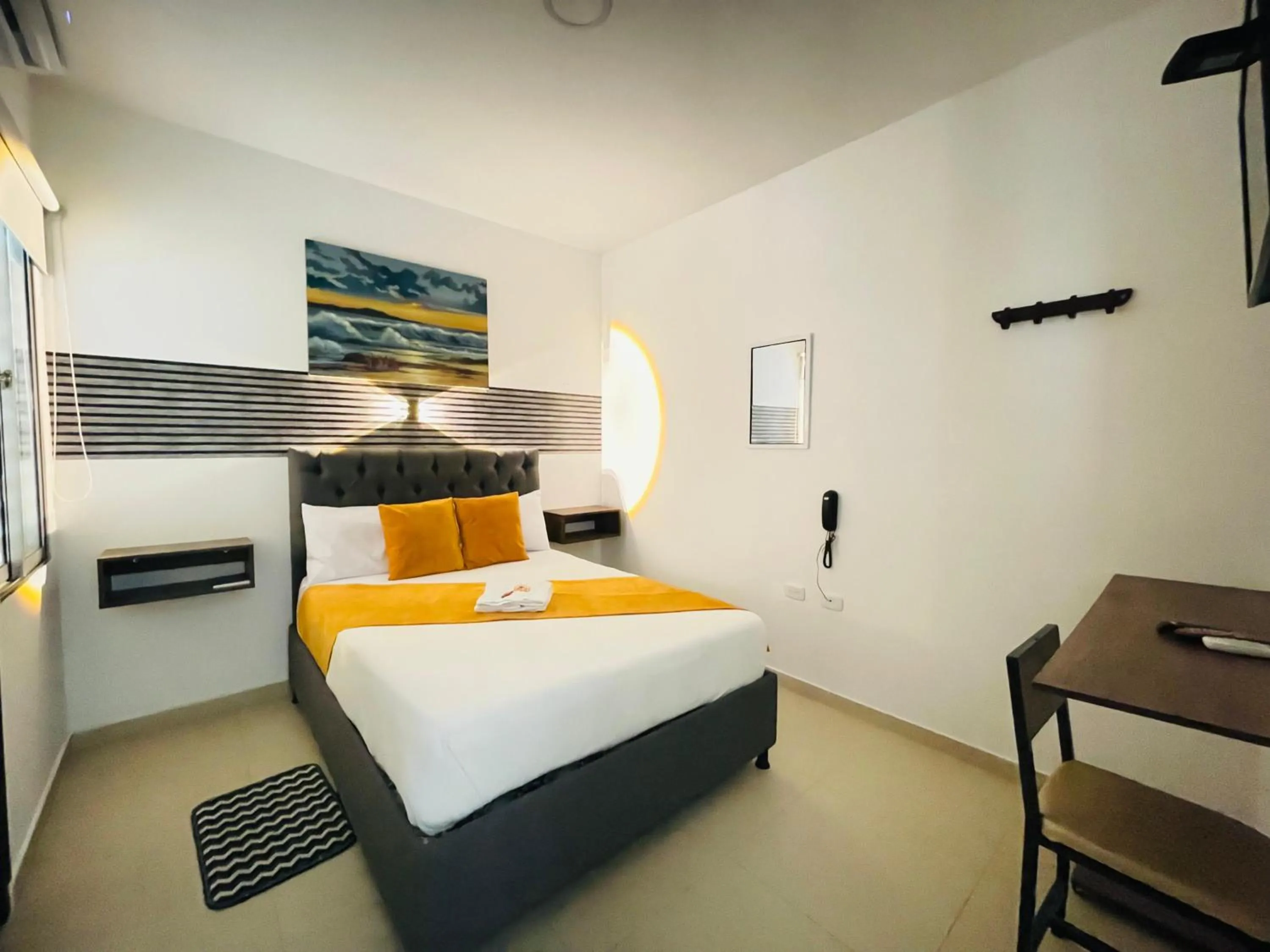 Bed in ANAJIRAWAA HOTEL