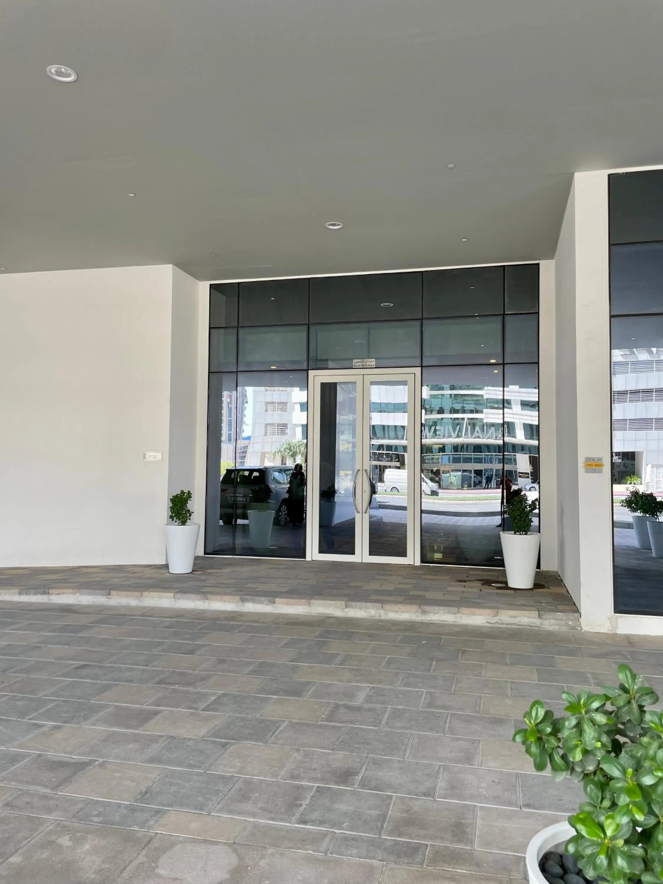 Property building in Wonderful Reva Aparthotel Downtown