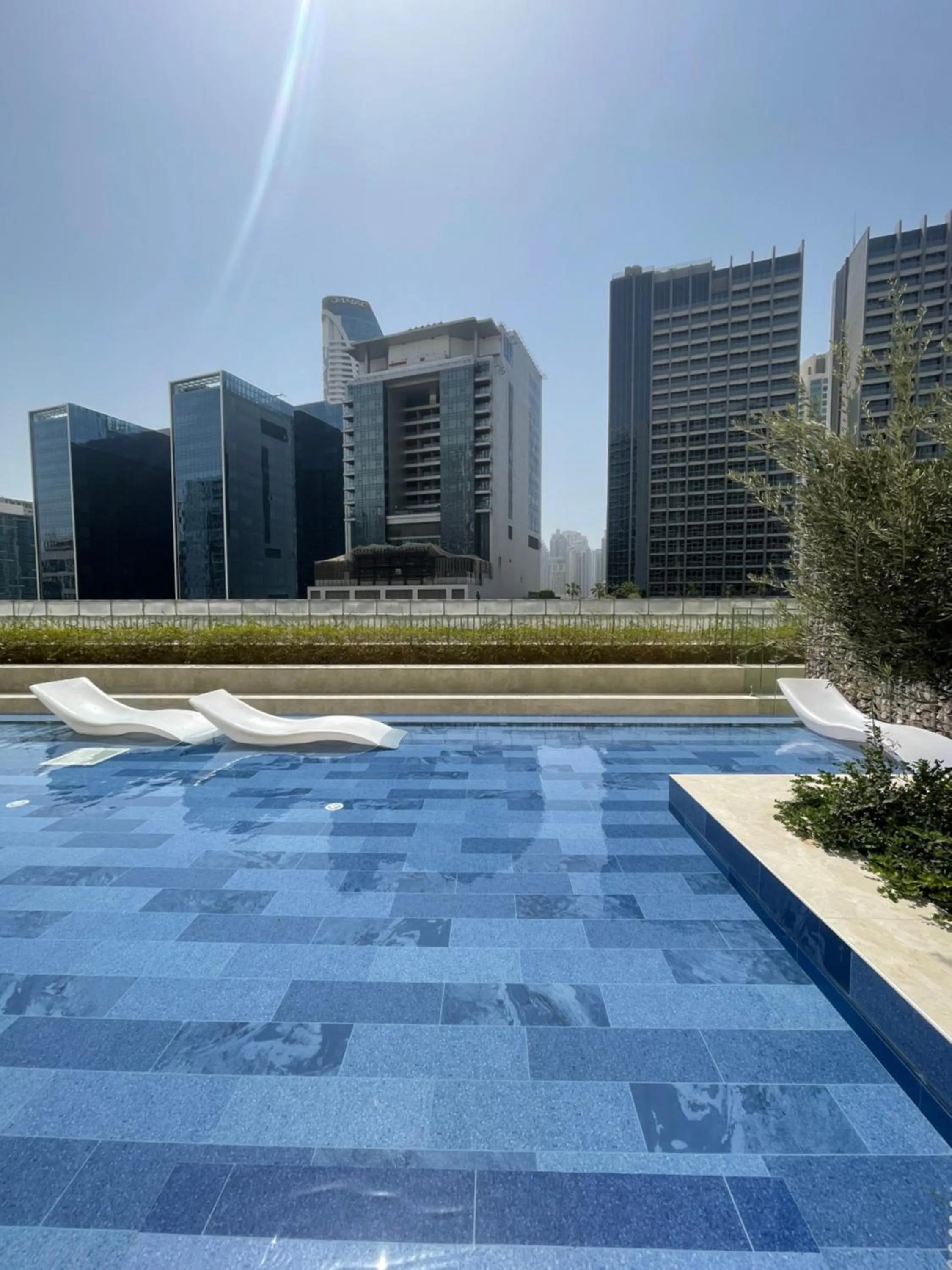 Swimming pool in Wonderful Reva Aparthotel Downtown