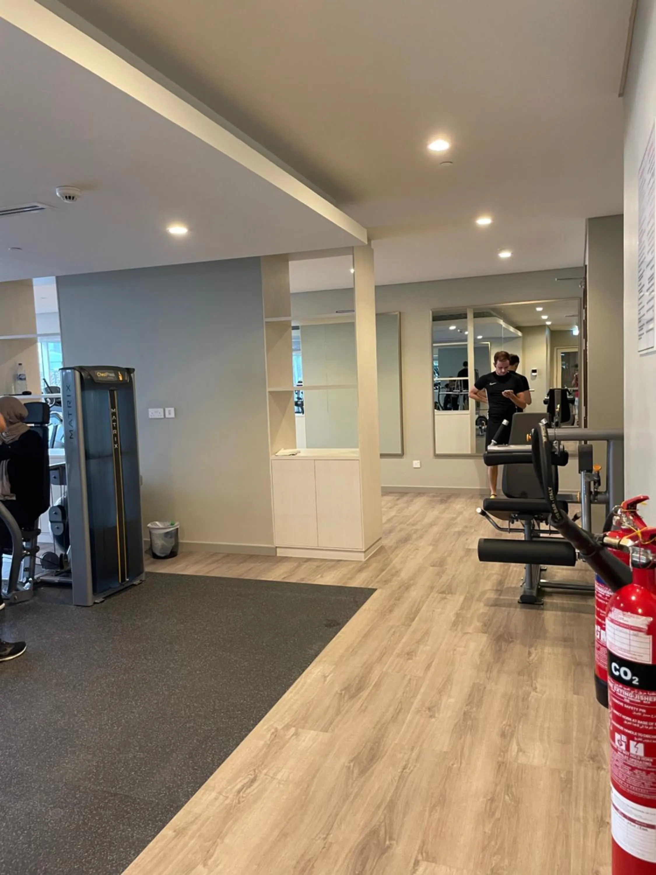 Fitness centre/facilities in Wonderful Reva Aparthotel Downtown