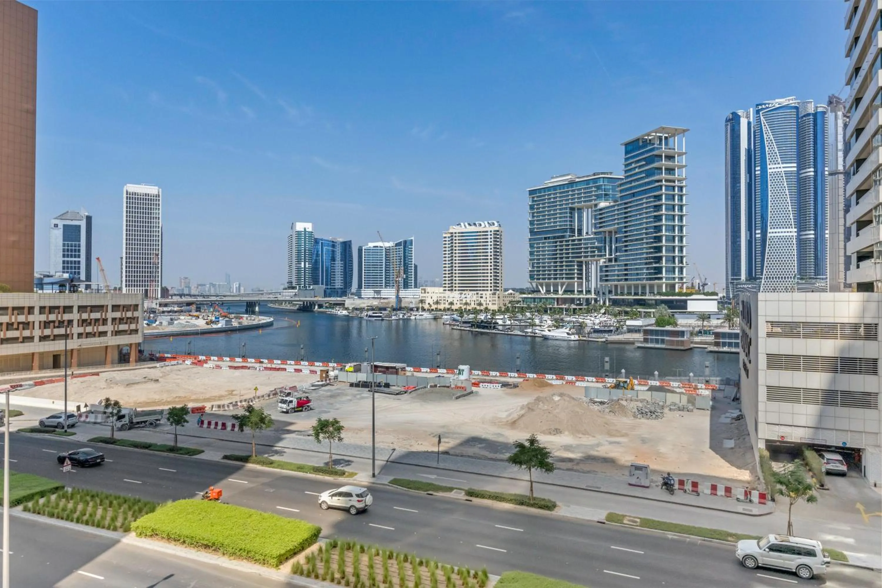 River view in Wonderful Reva Aparthotel Downtown