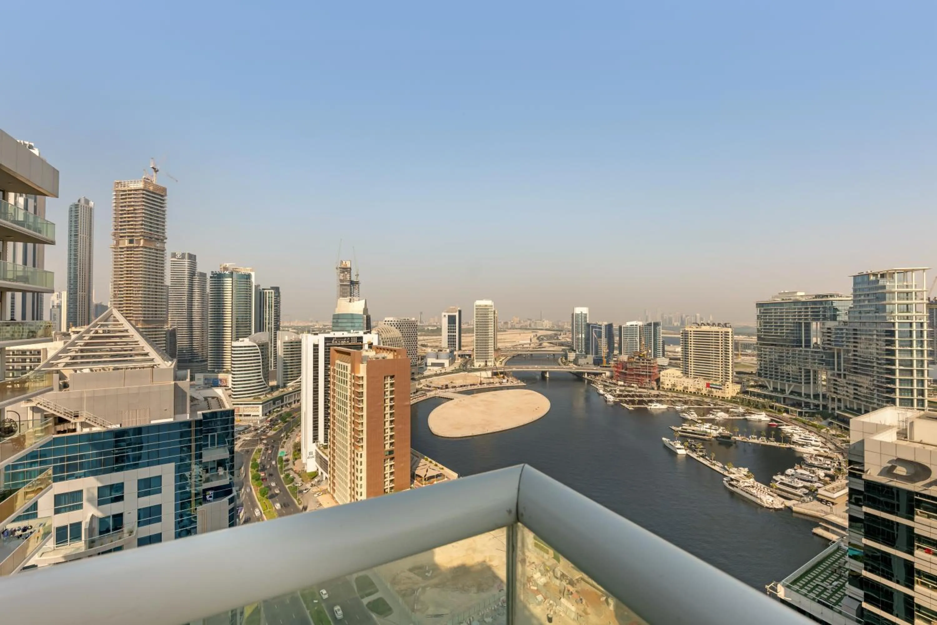 City view in Wonderful Reva Aparthotel Downtown