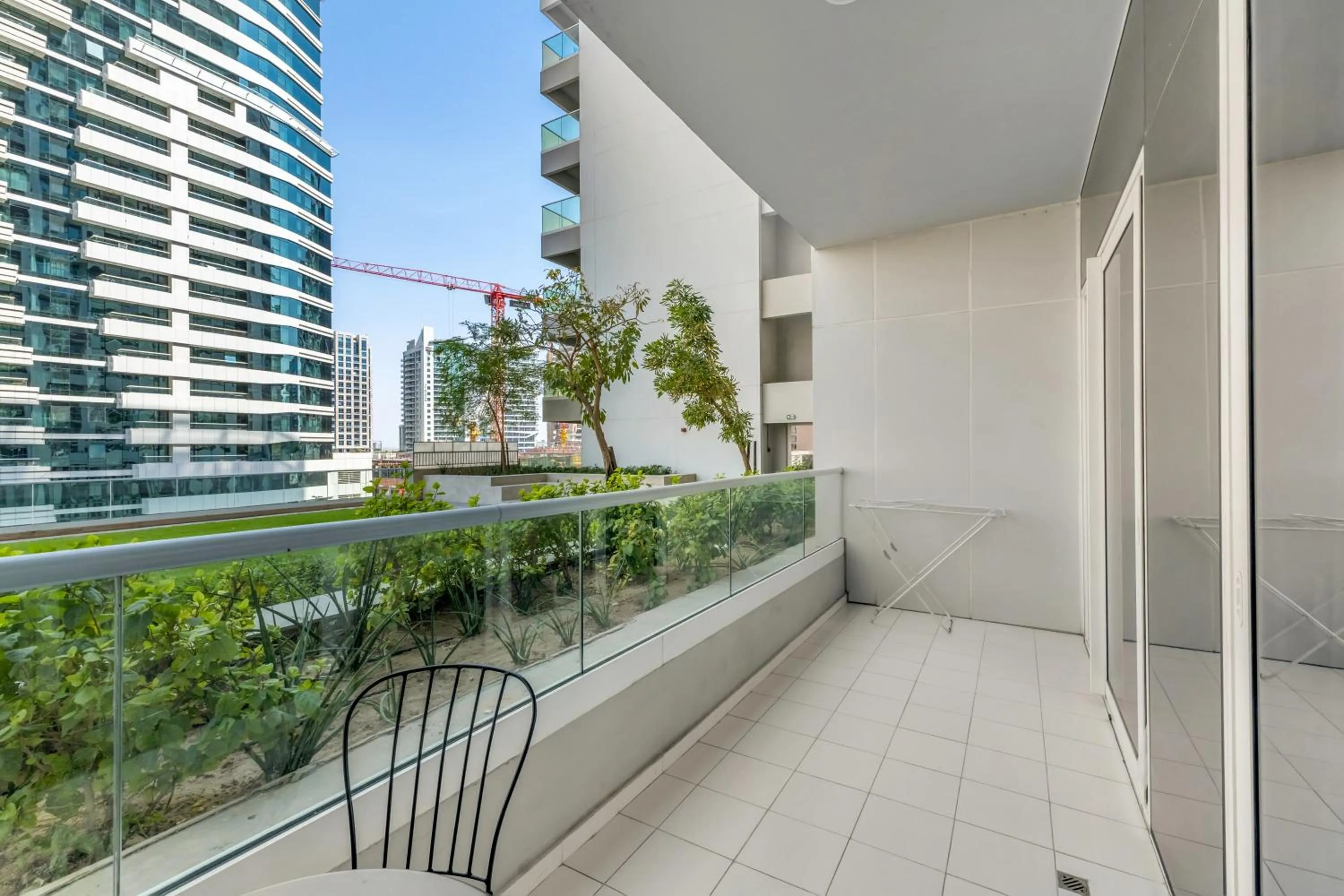 Patio in Wonderful Reva Aparthotel Downtown