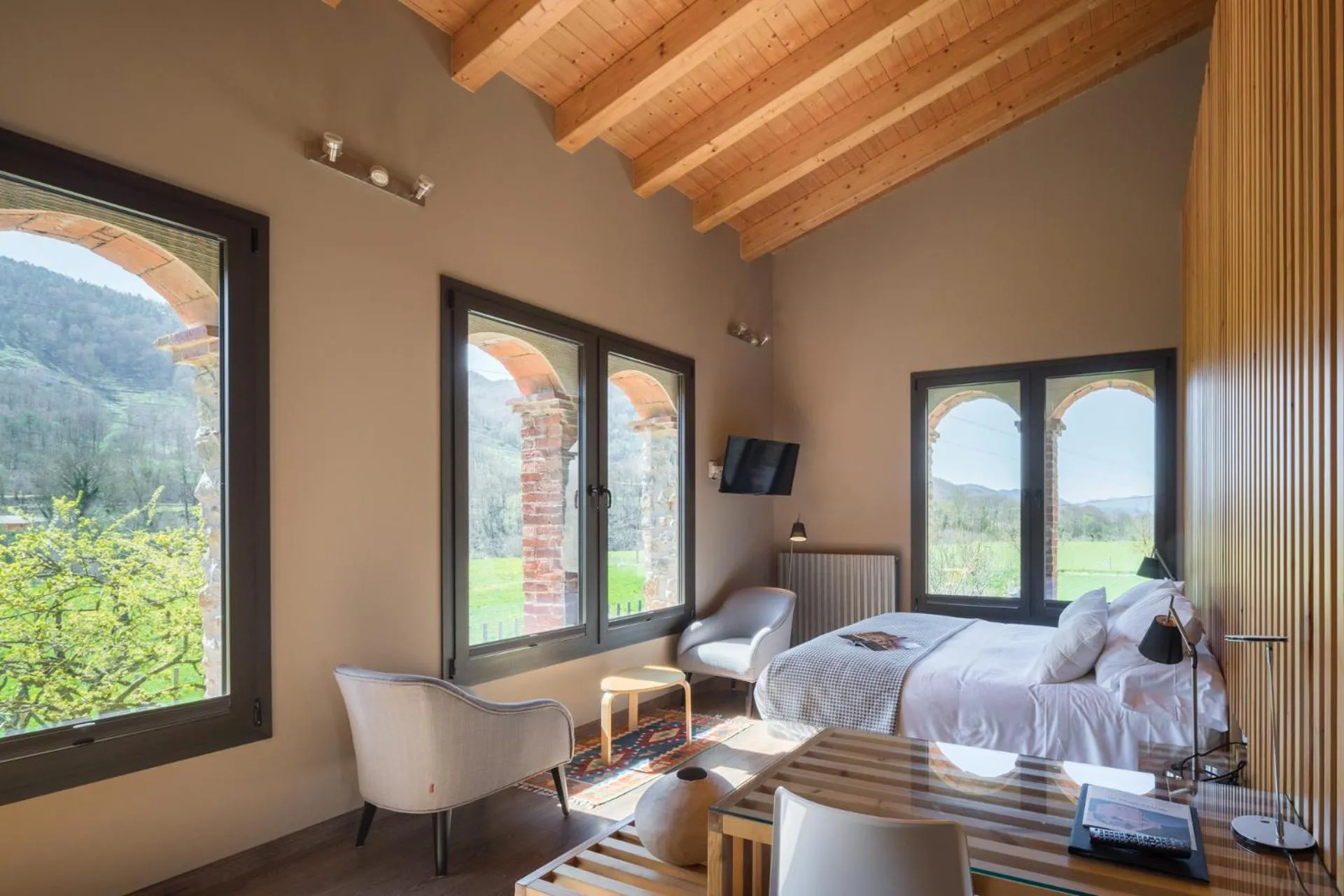 Bedroom, Bed in Les Planes del Grau