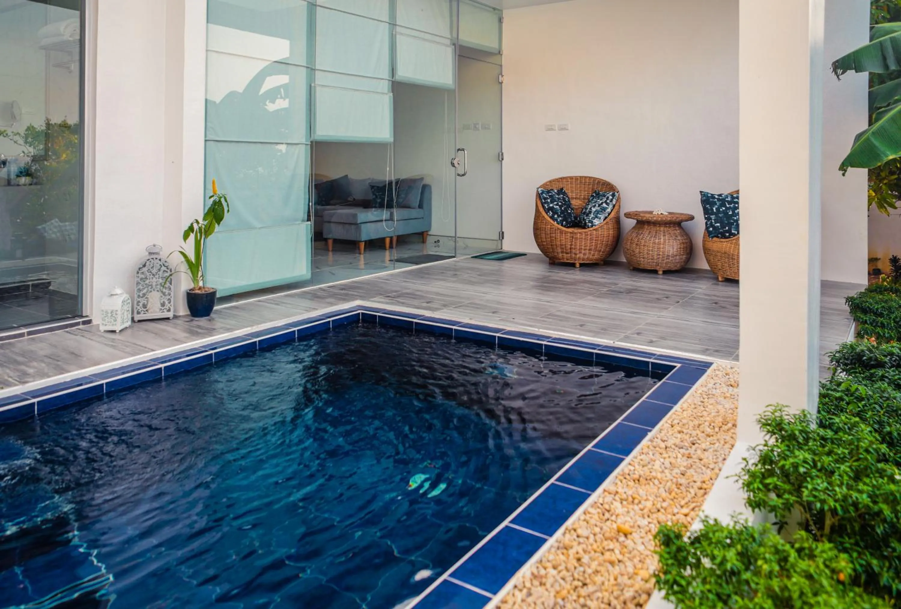 Patio in The Dream Beach Resort