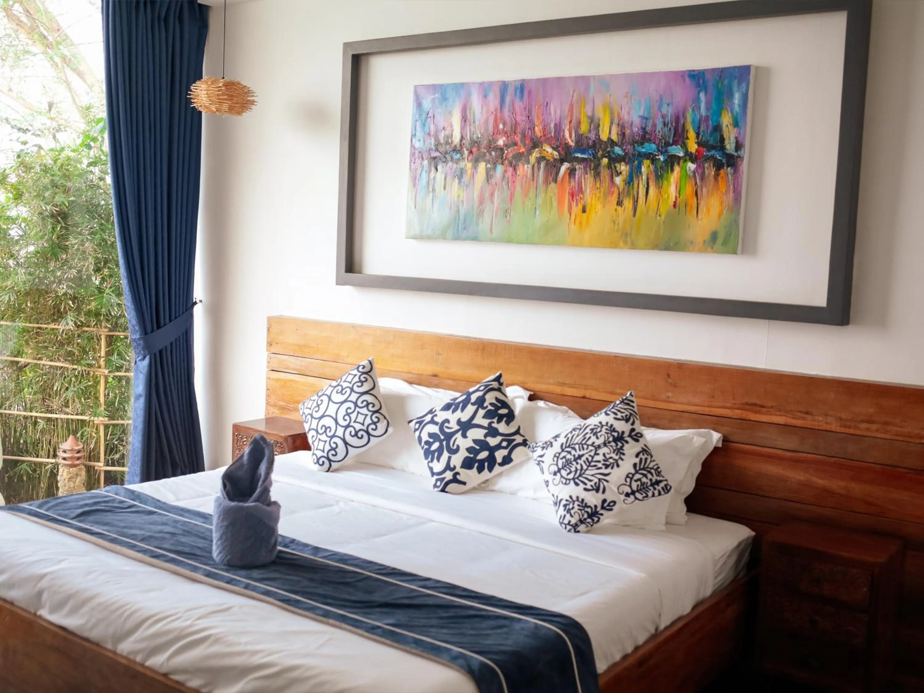 Bed in The Dream Beach Resort