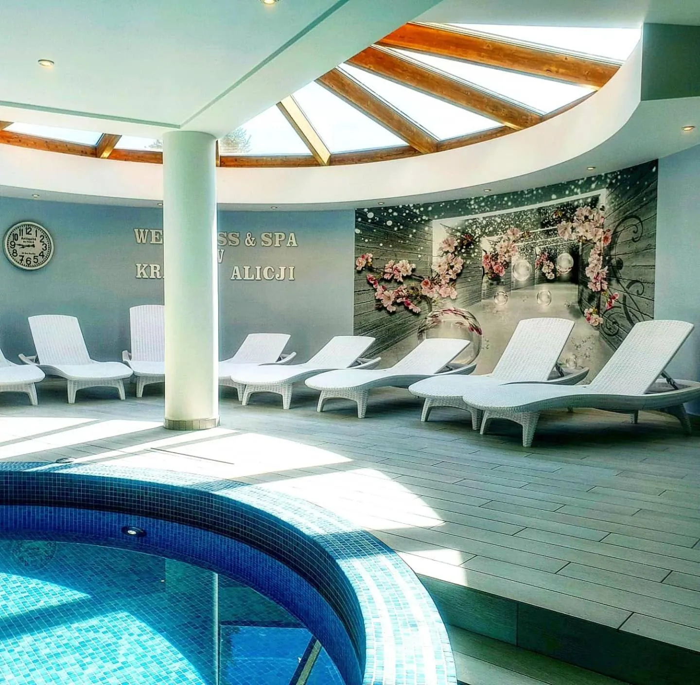 Pool view in W Krainie Alicji