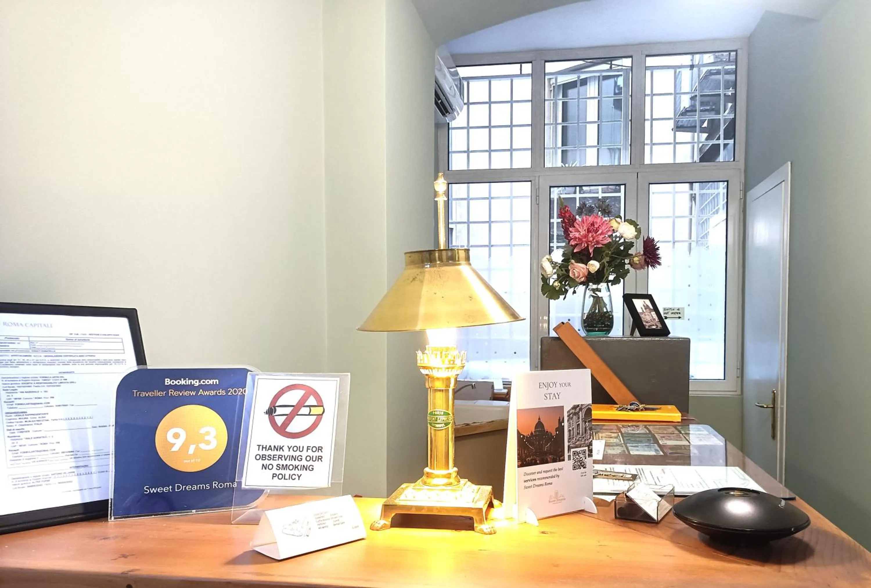 Lobby or reception in Sweet Dreams Roma