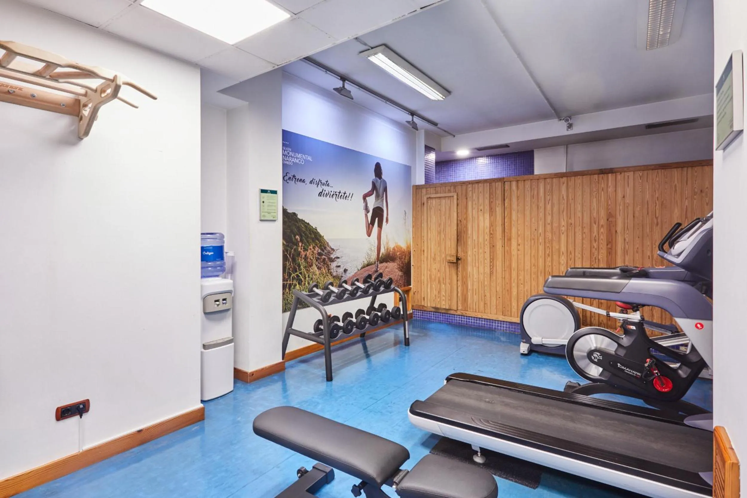 Fitness centre/facilities in Silken Monumental Naranco