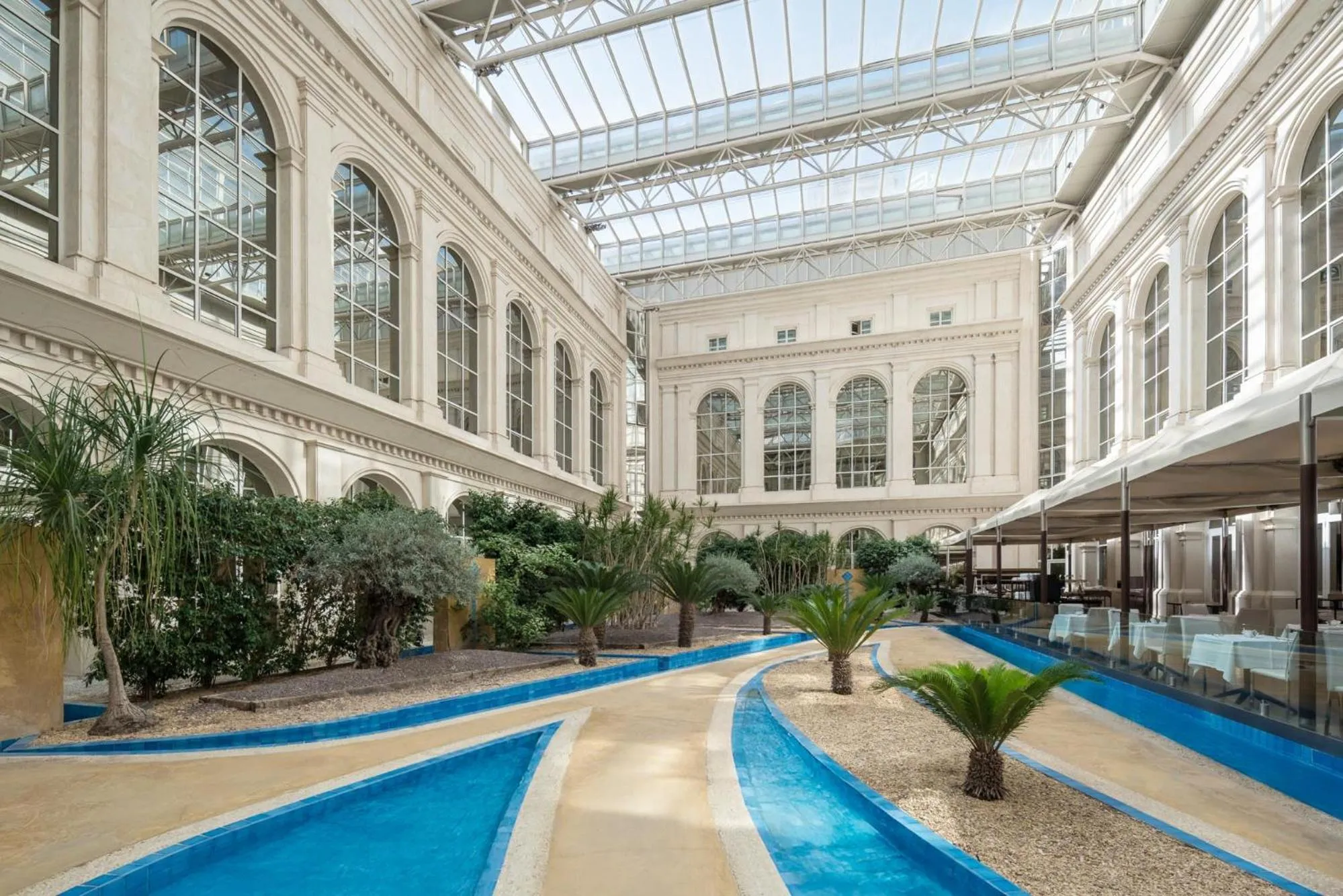 Patio in Eurostars Al-Ándalus Palace