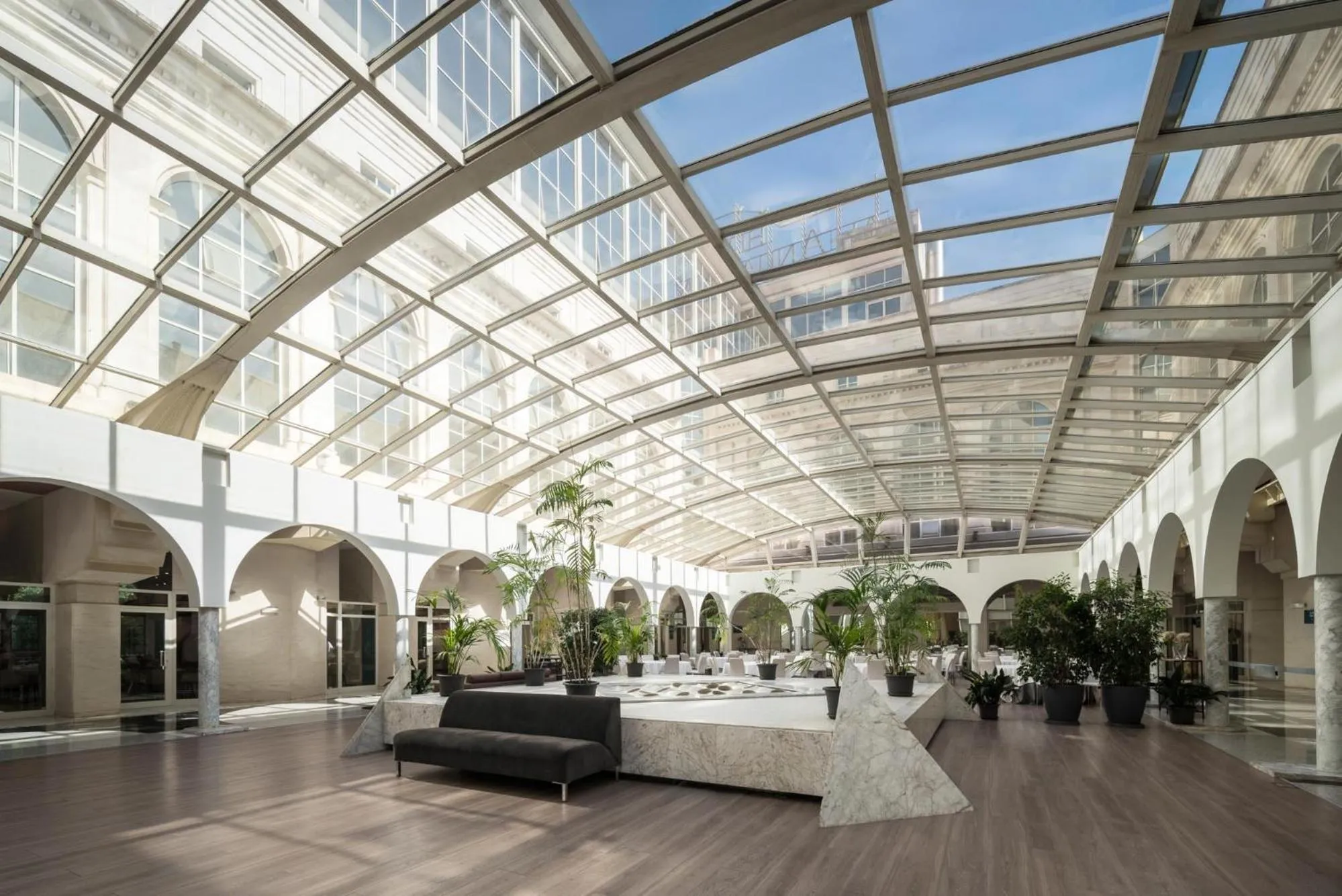 Patio in Eurostars Al-Ándalus Palace