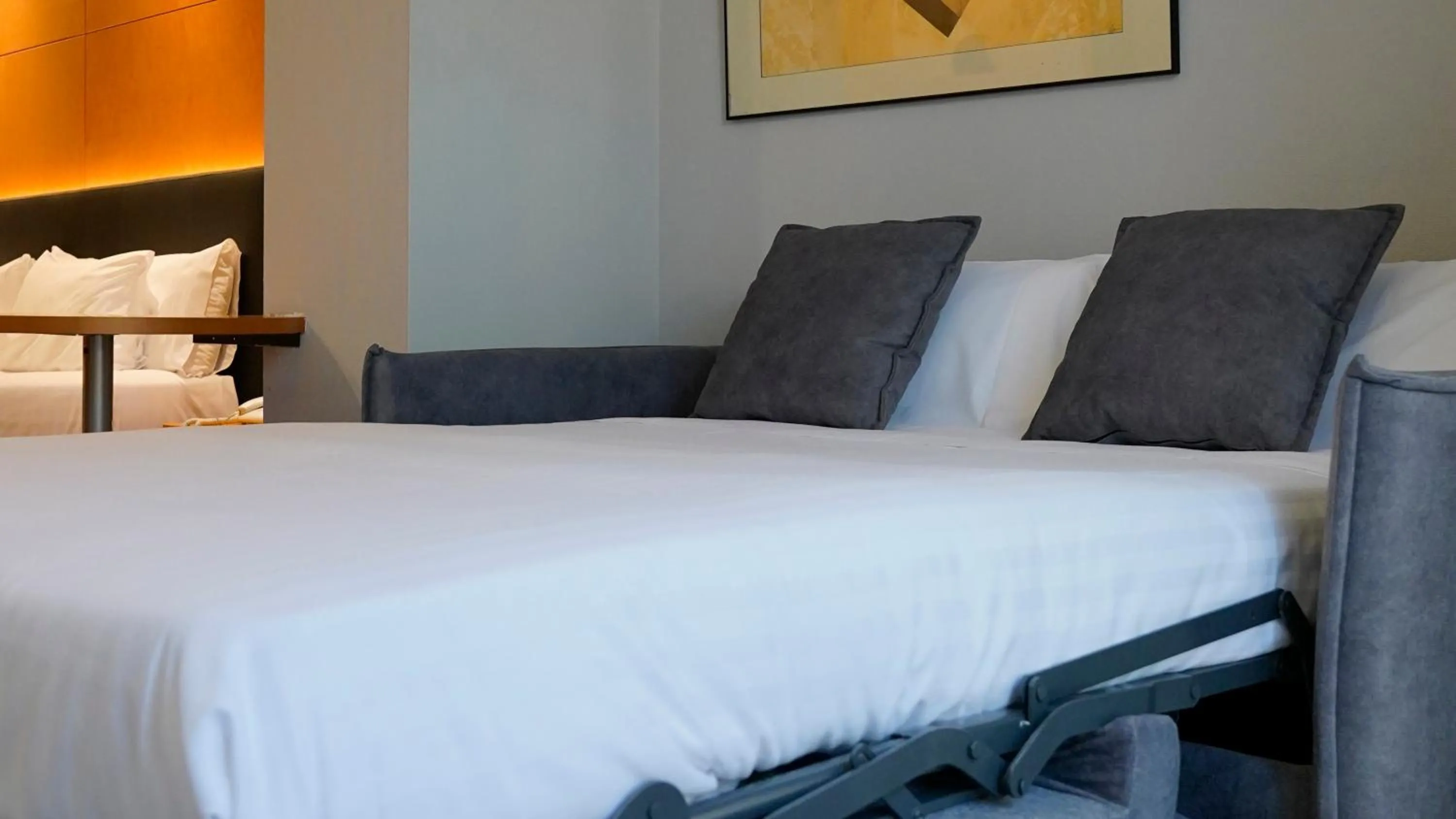 Bed in Silken Al-Andalus Palace