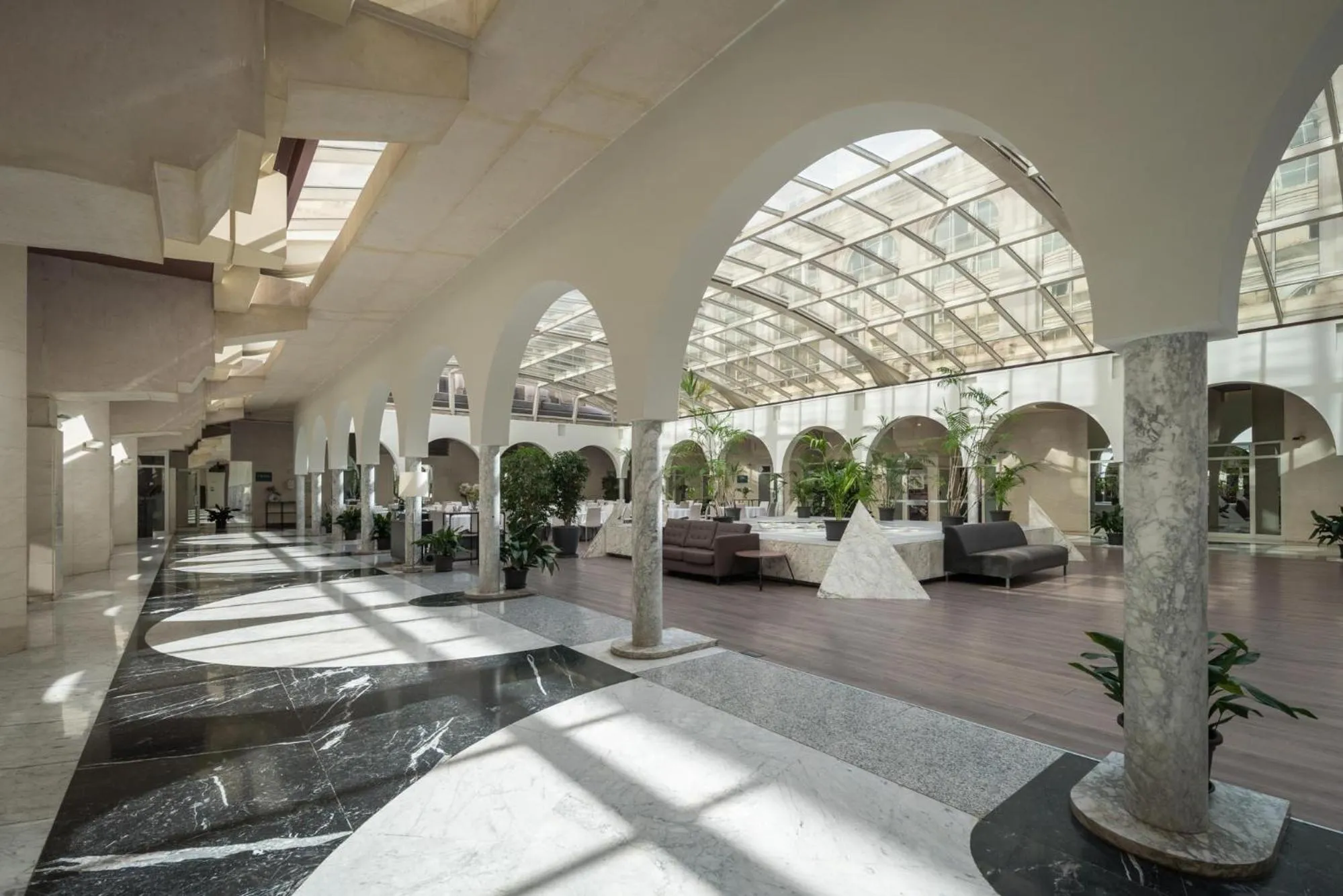 Patio in Eurostars Al-Ándalus Palace