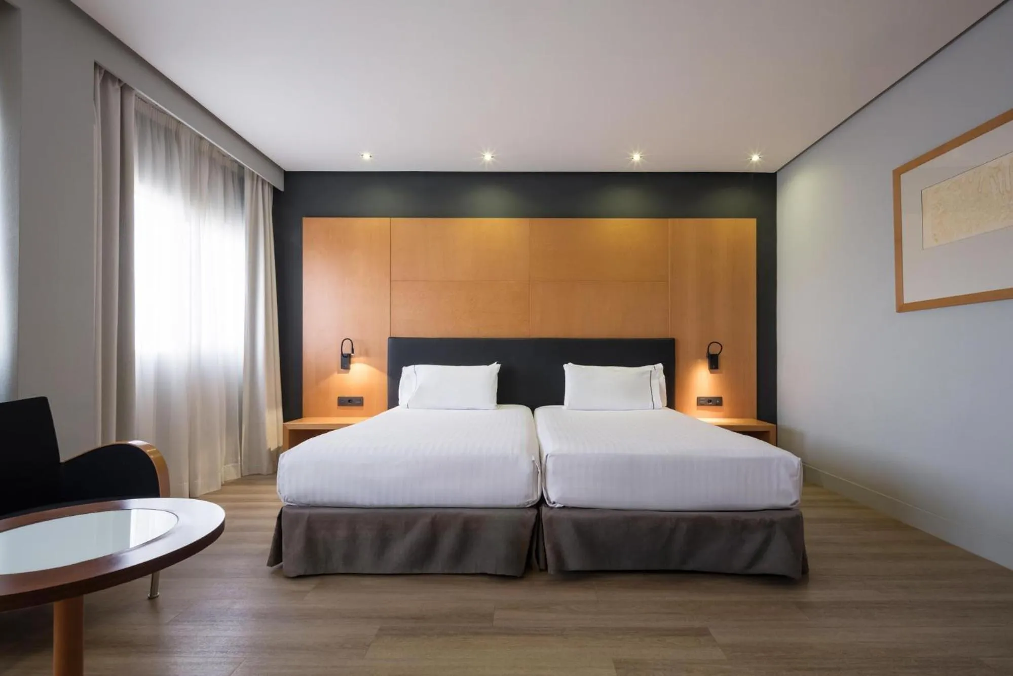 Bed in Eurostars Al-Ándalus Palace