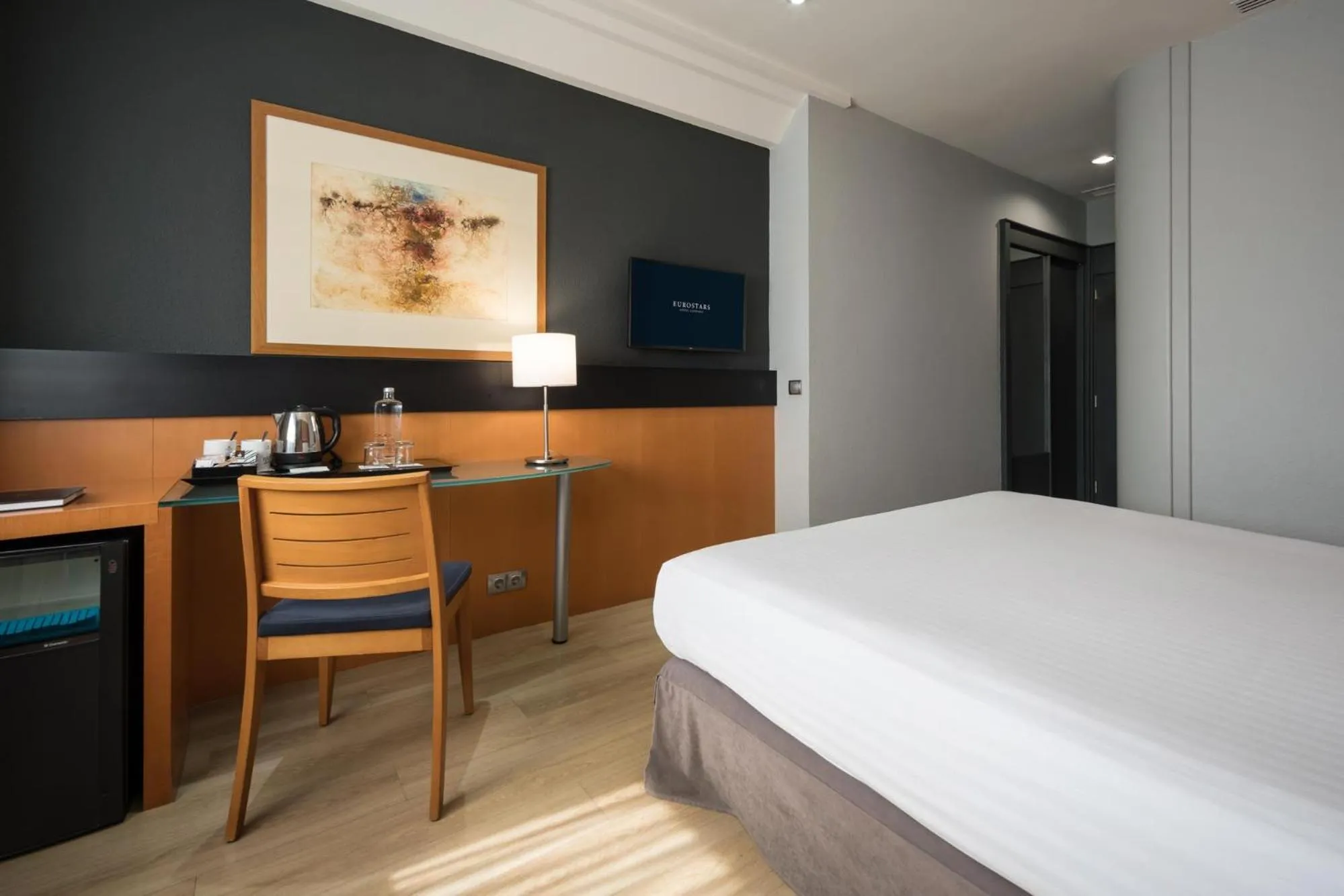 TV and multimedia, Bed in Eurostars Al-Ándalus Palace