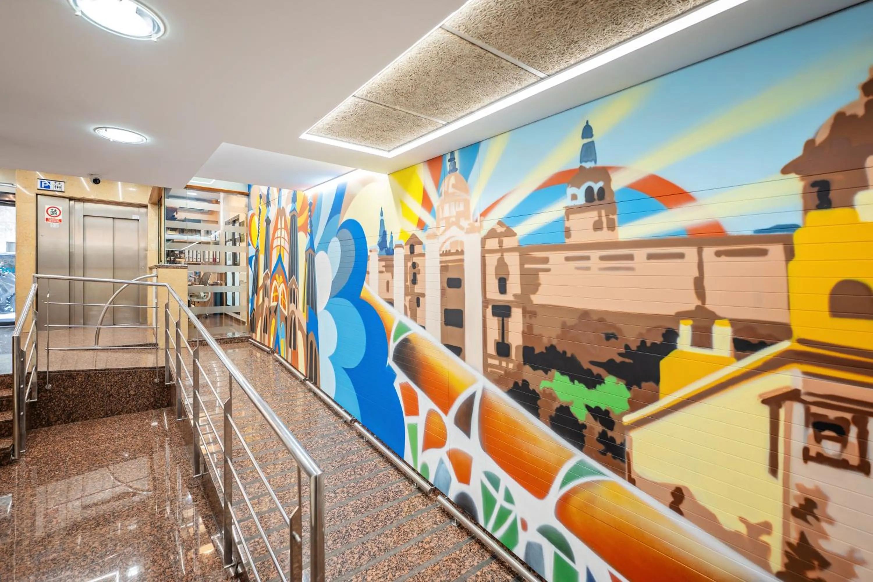 Lobby or reception in Apartaments Marina - Abapart