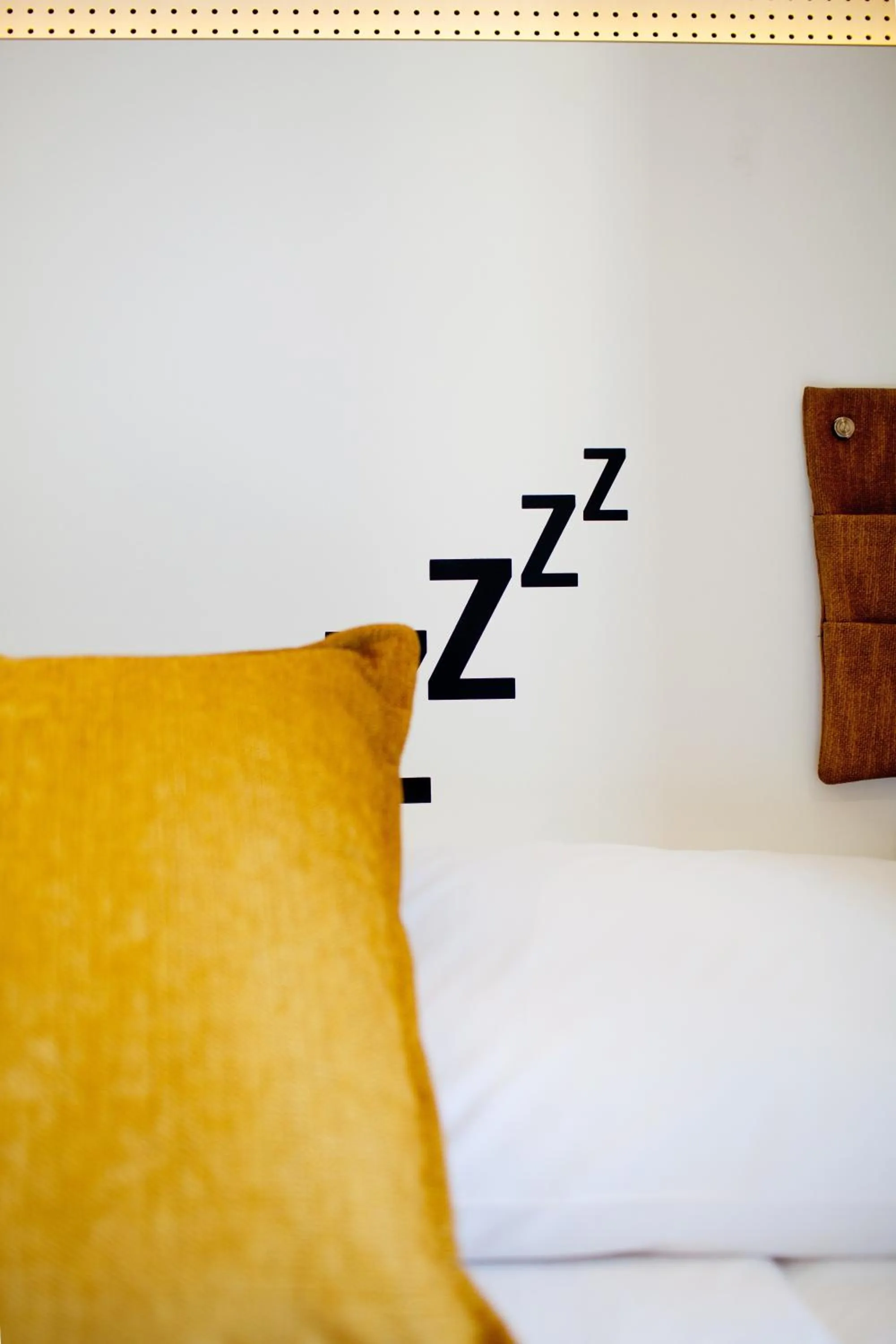 Decorative detail, Bed in TOC Hostel Barcelona