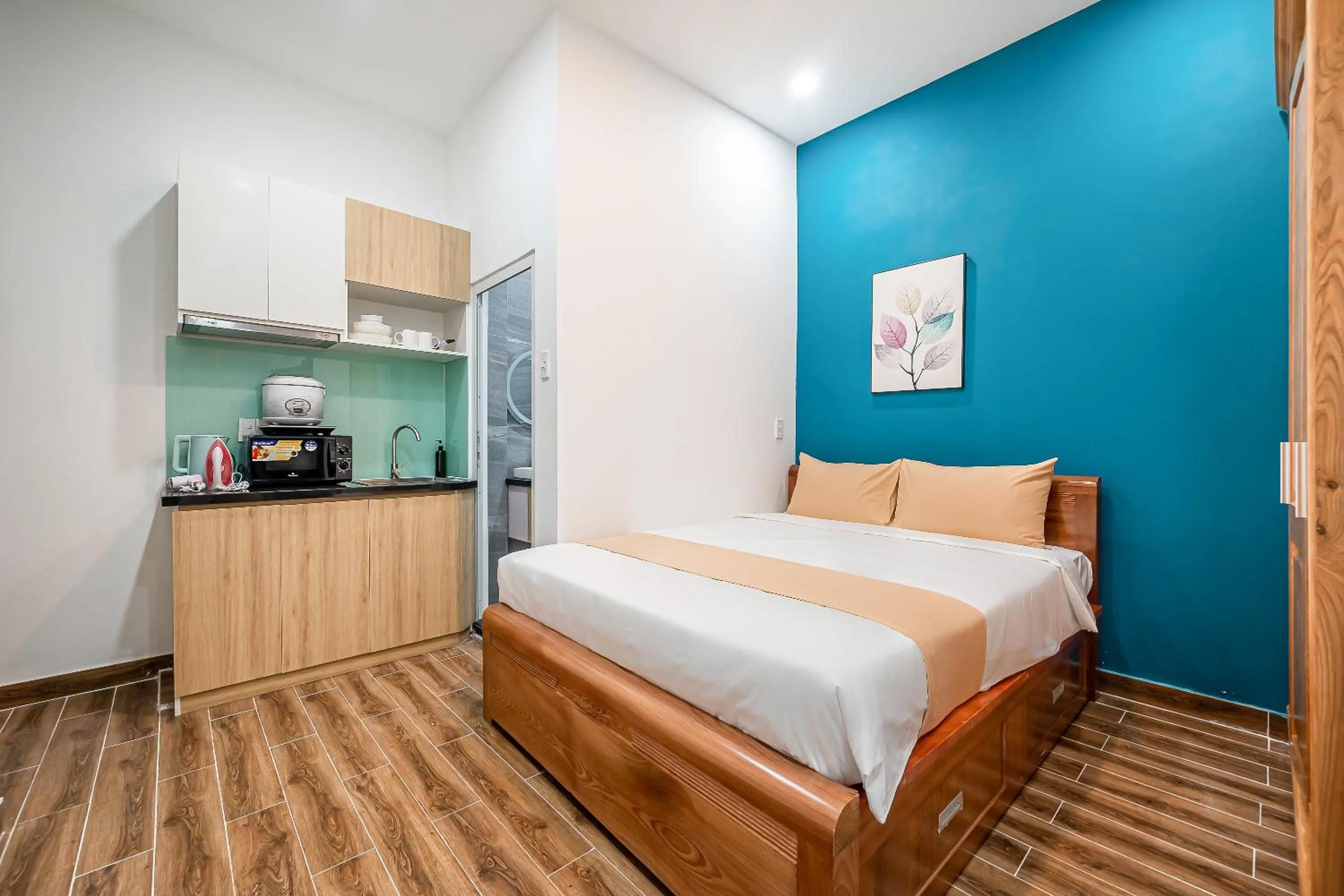 Bed in Cozrum Homes - Retro House