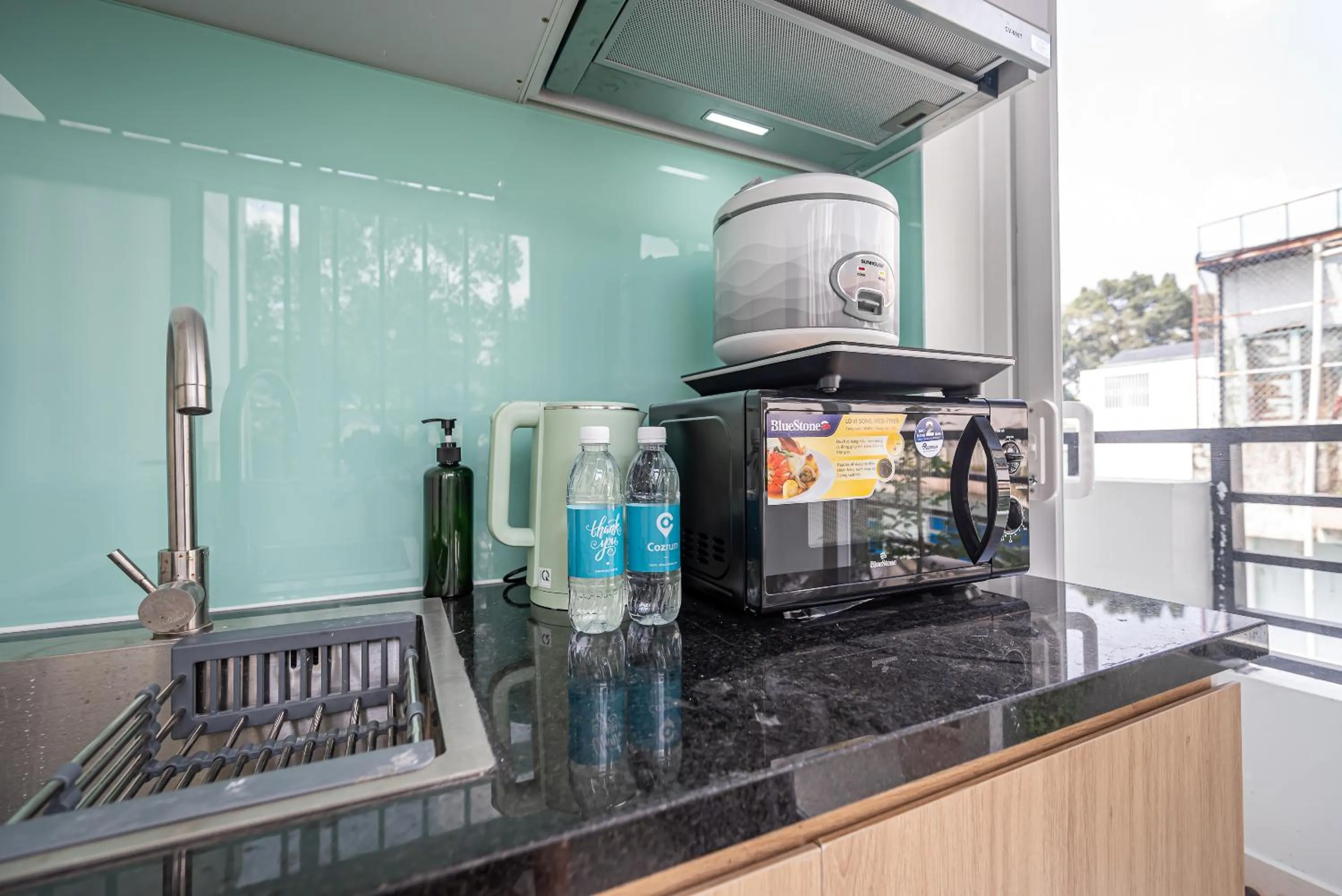 Kitchen or kitchenette in Cozrum Homes - Retro House